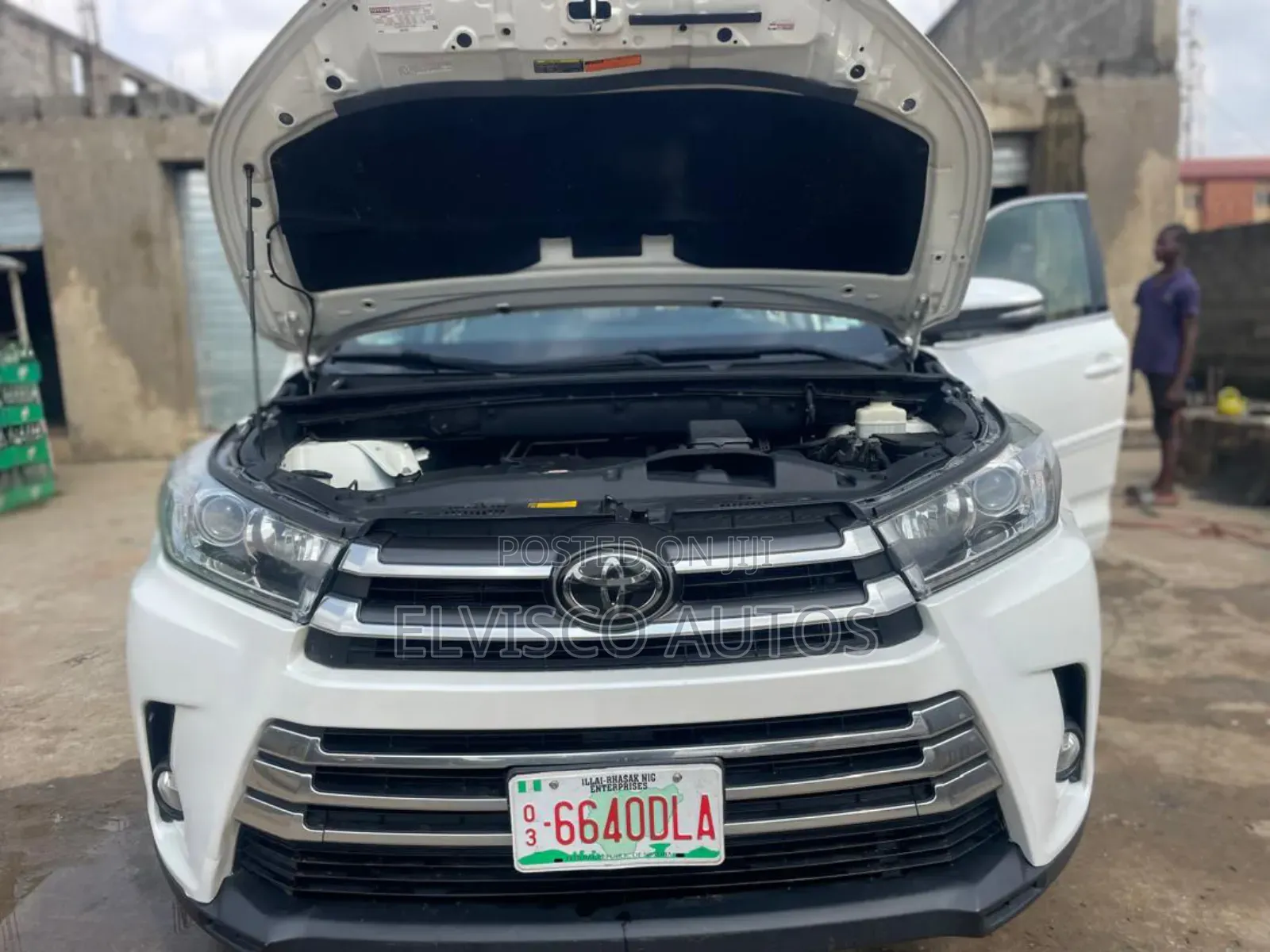 Toyota Highlander Limited Platinum 4x4 V6 (3.5L 6cyl 8A) 2018 White
