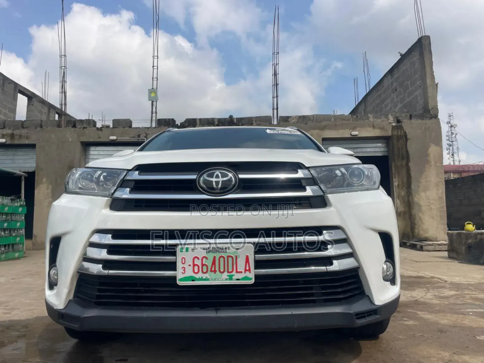 Toyota Highlander Limited Platinum 4x4 V6 (3.5L 6cyl 8A) 2018 White