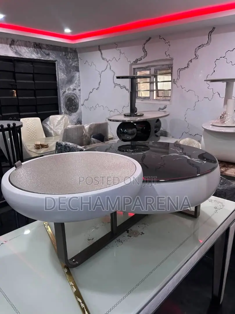 2 in 1 Center Table Set With Drawer
