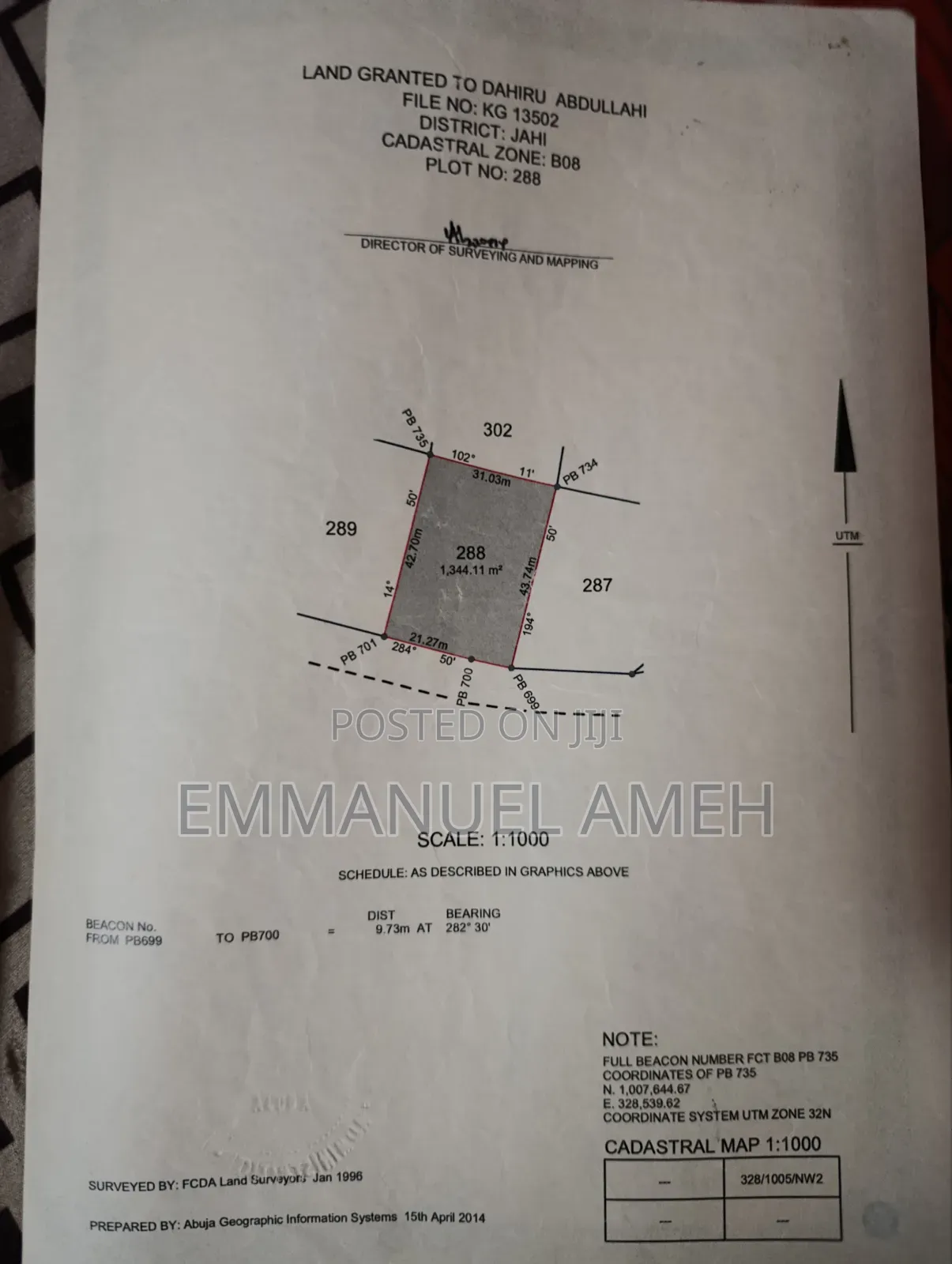 À Good and Prestigious Land for Sale
