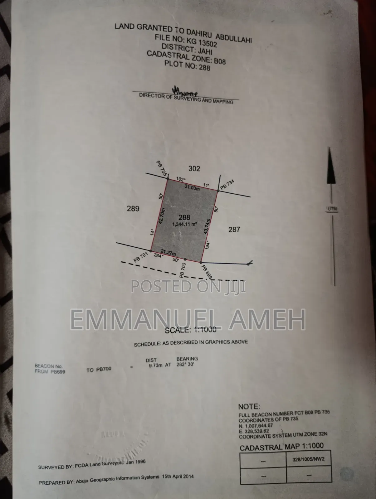 À Good and Prestigious Land for Sale