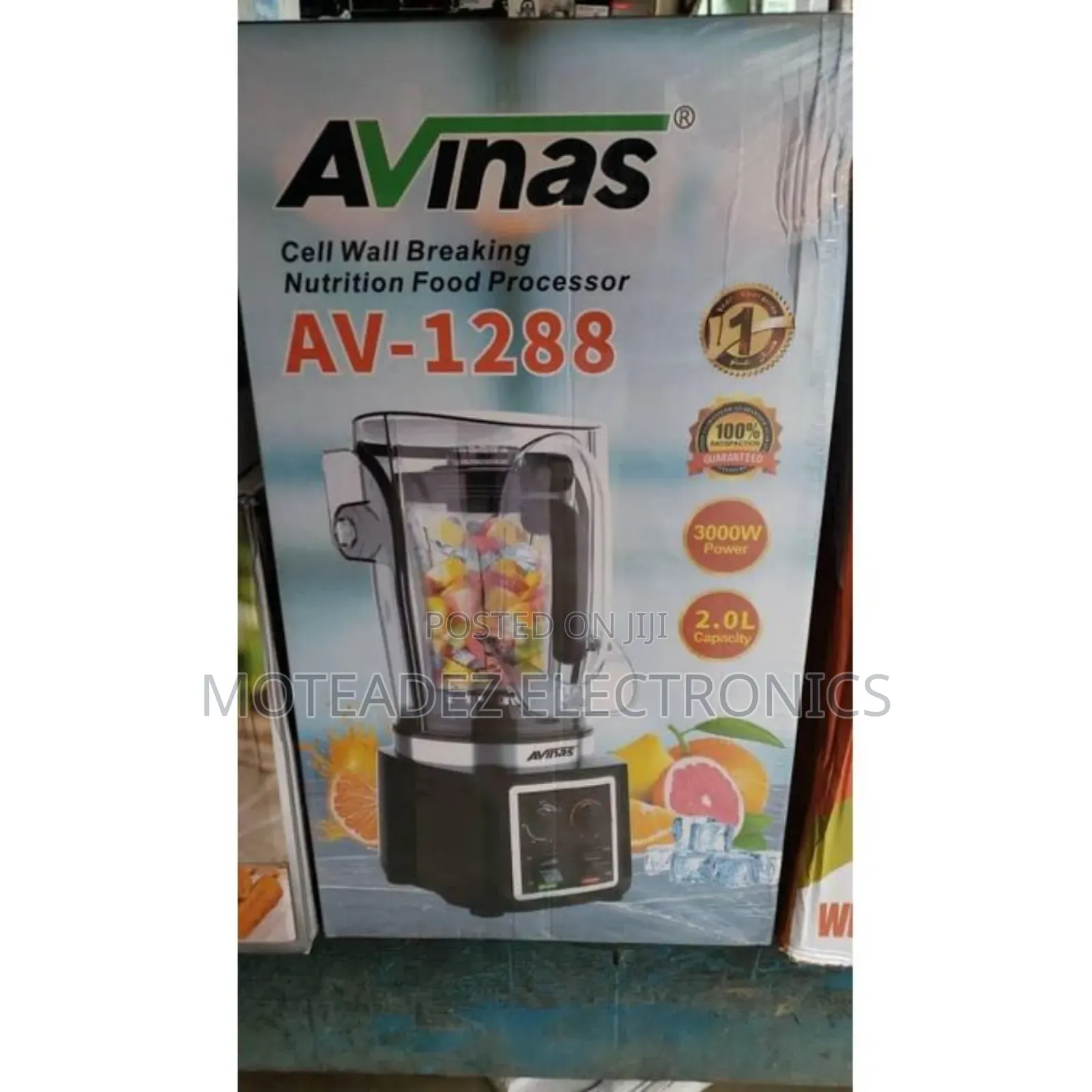 Avinas 2.0l Copper Coil 3000w Soundproof Commercial Blender/Grinder