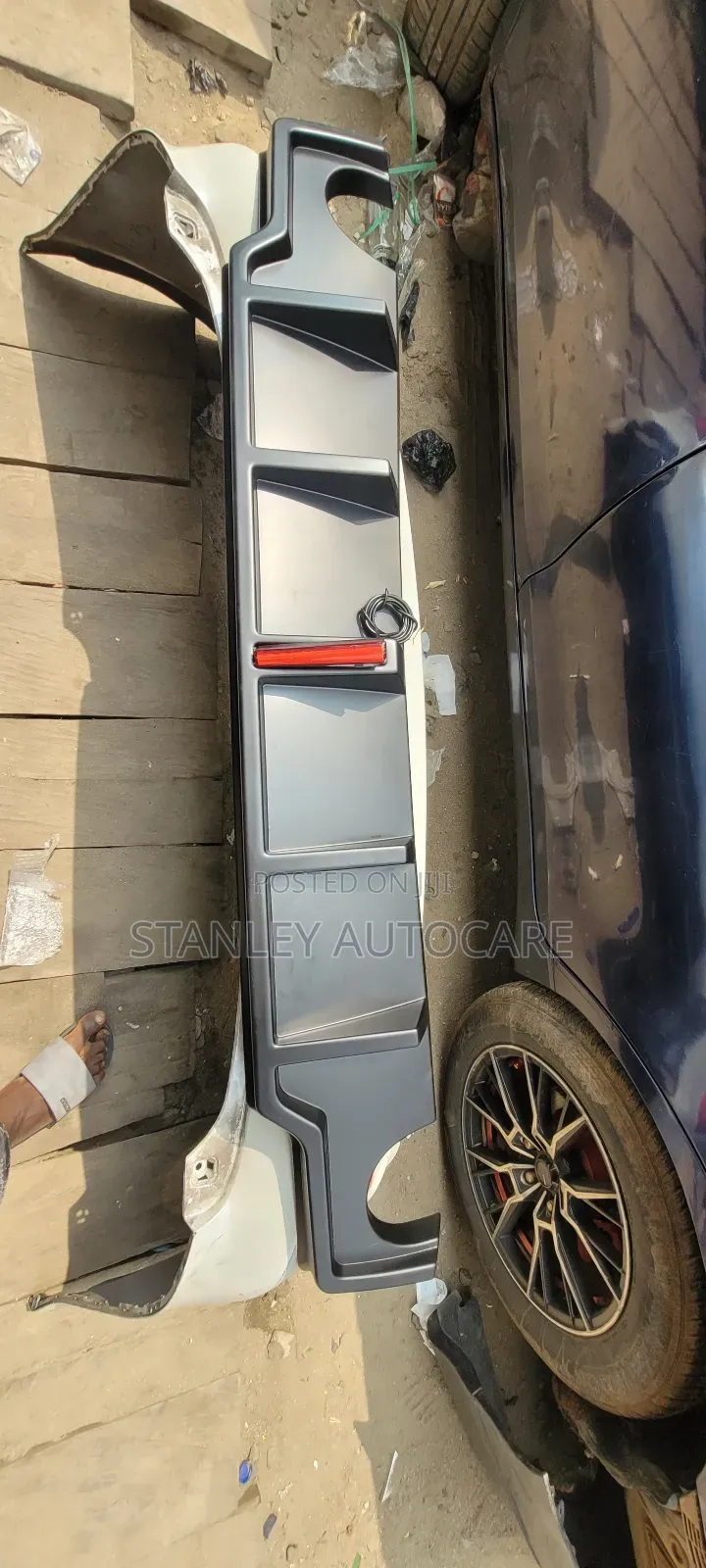 Back Bumper Spoiler Is250