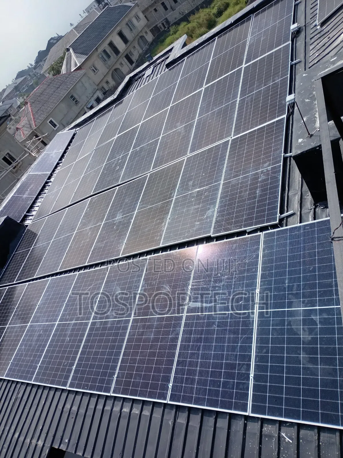 30kva With 45kwh Bank Solar Inverter Setup.