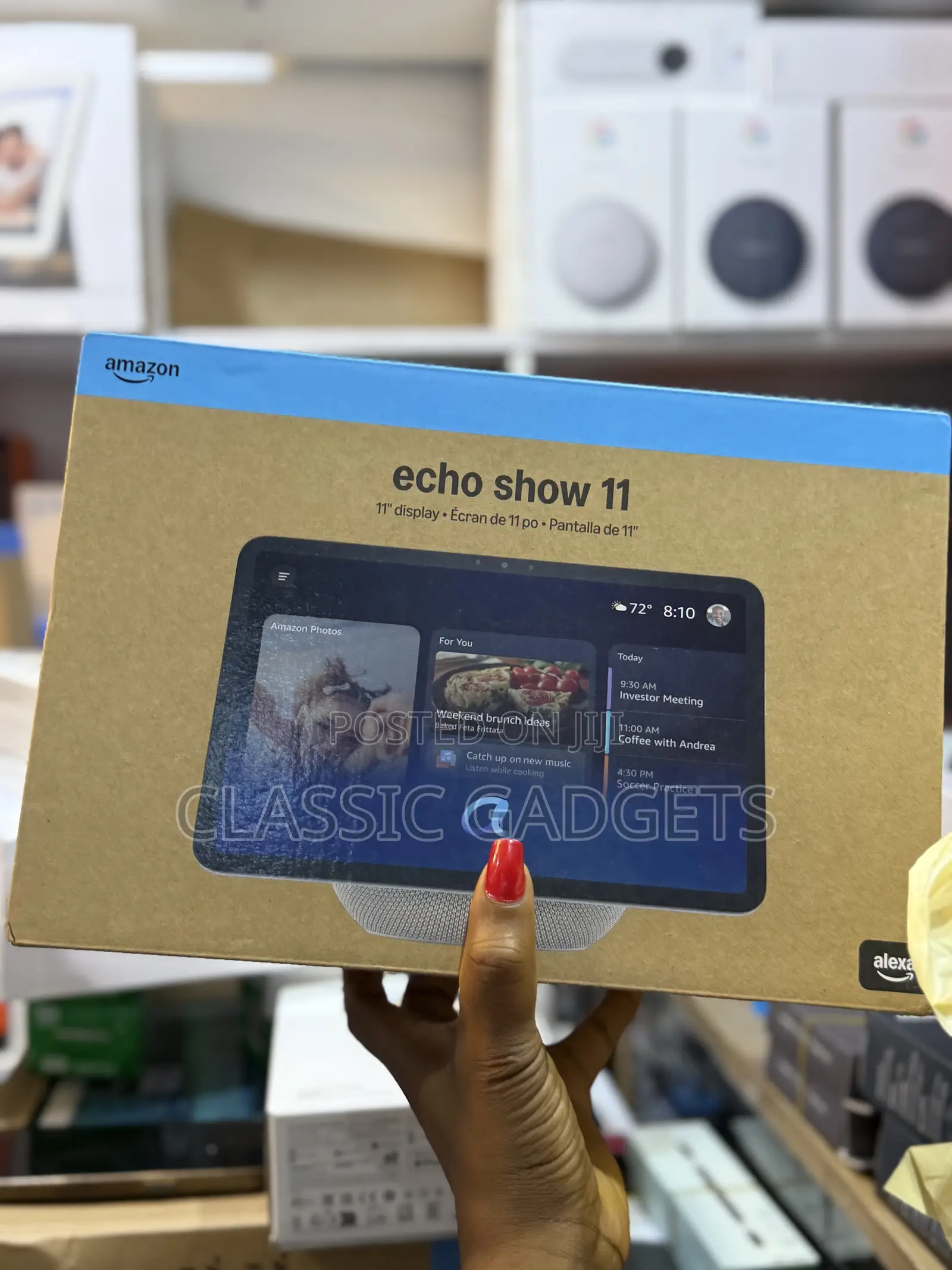 Amazon Echo Show 11 (Newest Model), Vibrant Full-Hd 11" Display