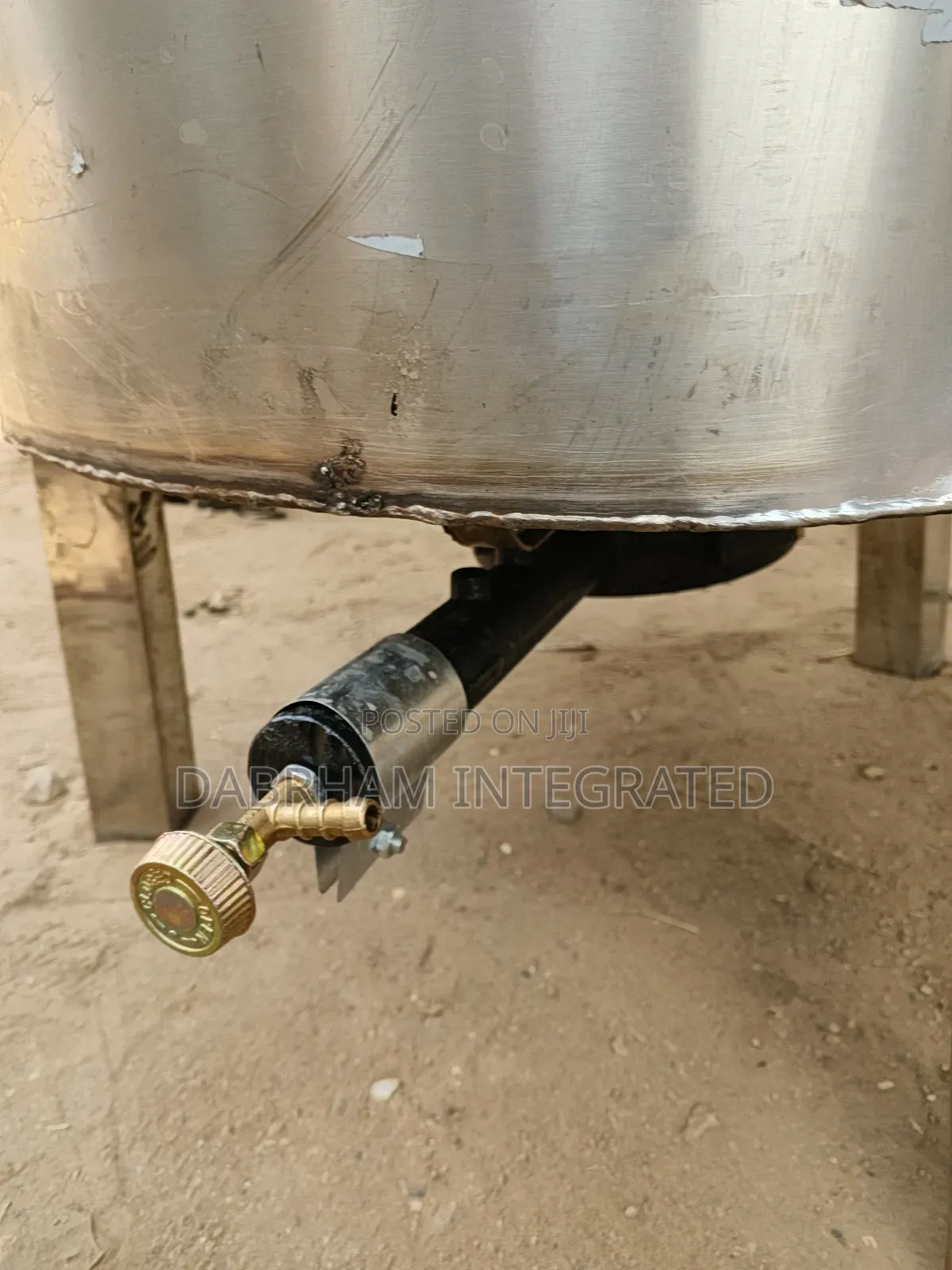 100lit (Food Grade Materials) Zobo Stainless Boiler Mixing Machine