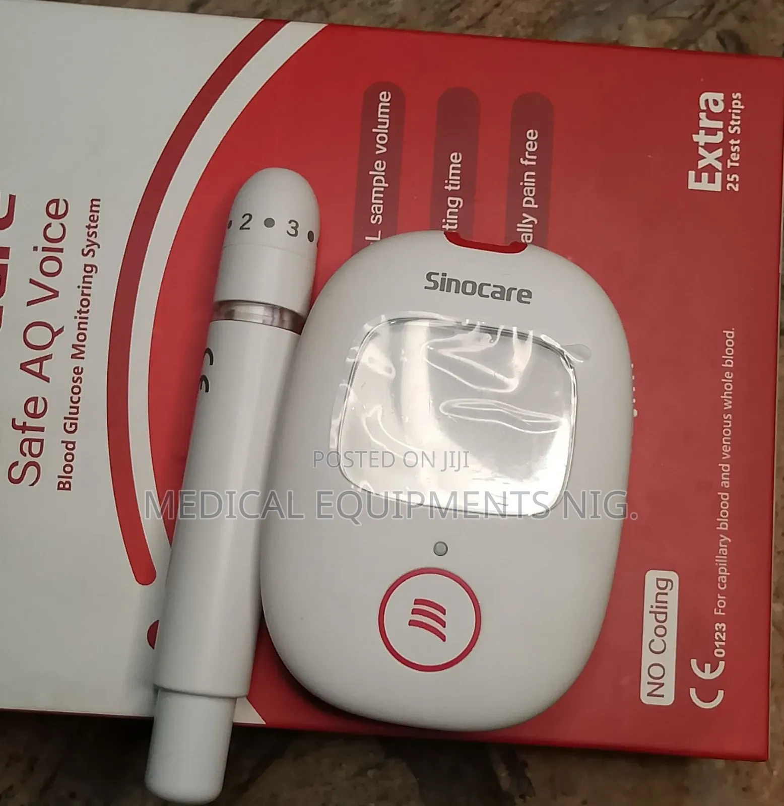 Sinocare Smart Voice Glucometer