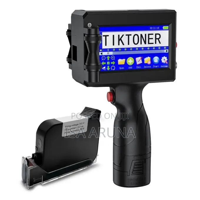Portable Intelligent Handheld Inkjet Printer, 4 Qr, Date, Batch Number