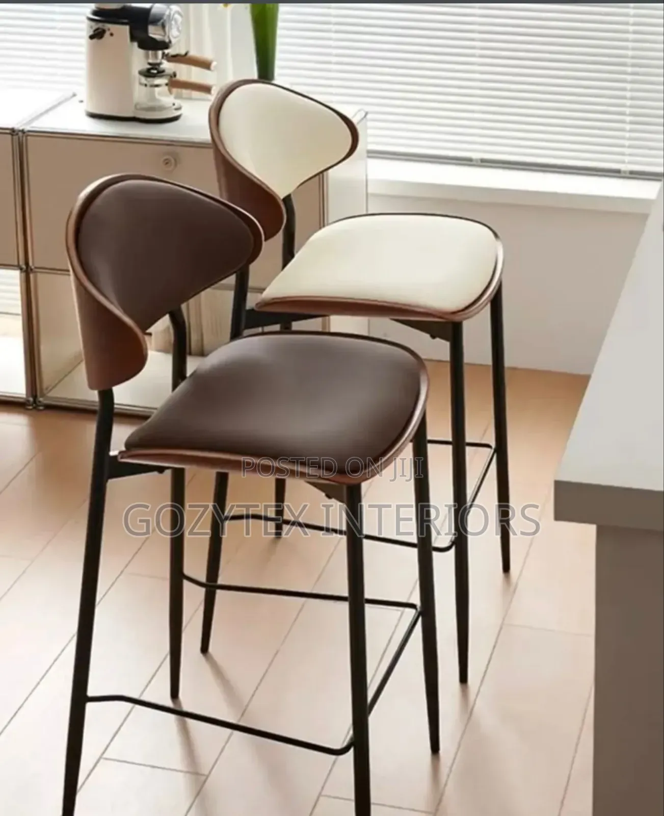 Padded High Bar / Kitchen Stool