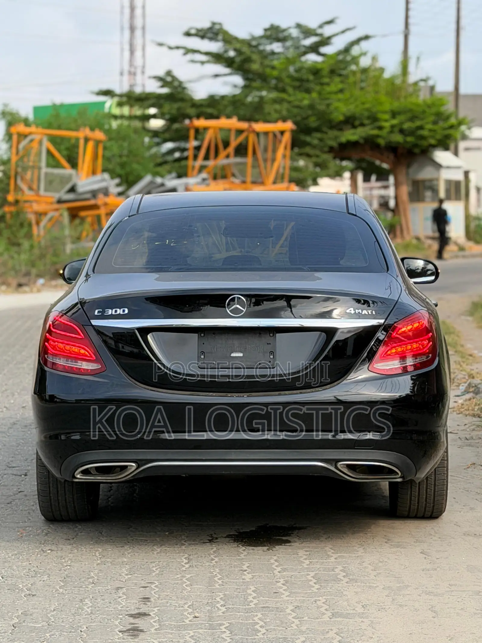 Mercedes-Benz C300 Sport 4Matic Sedan AWD (2.0L 4cyl 7A) 2017 Black