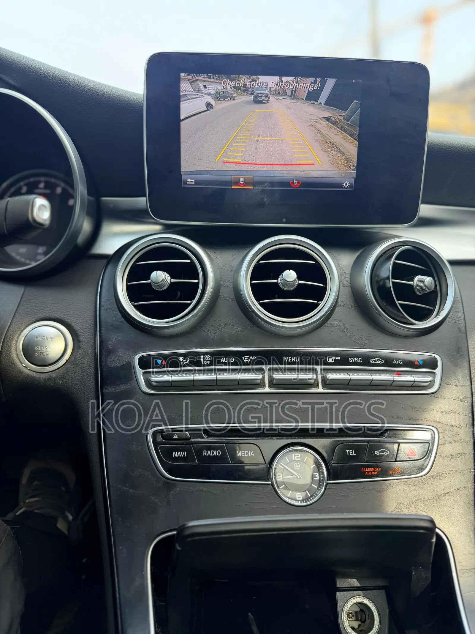 Mercedes-Benz C300 Sport 4Matic Sedan AWD (2.0L 4cyl 7A) 2017 Black