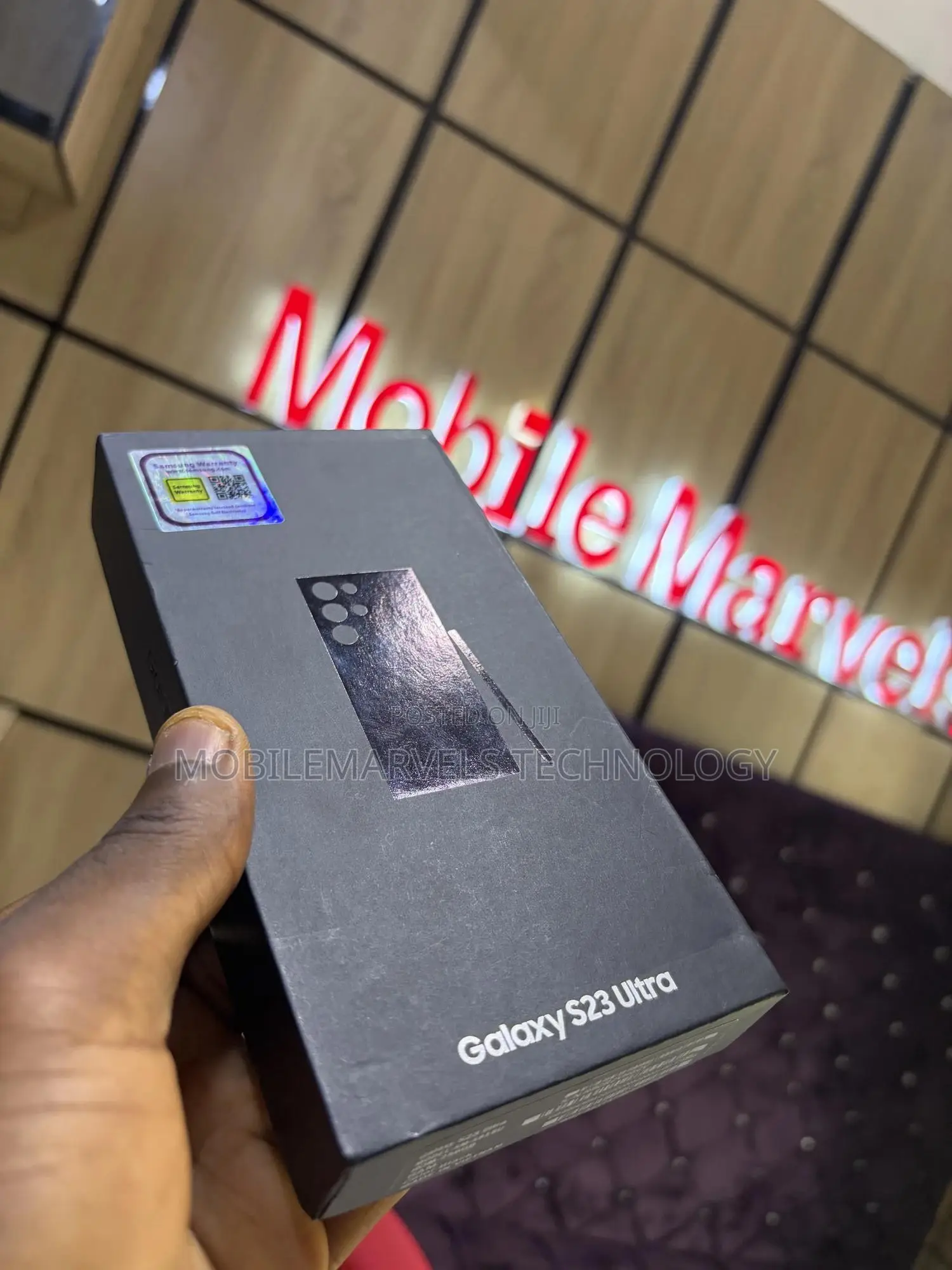 New Samsung Galaxy S23 Ultra 256 GB Black