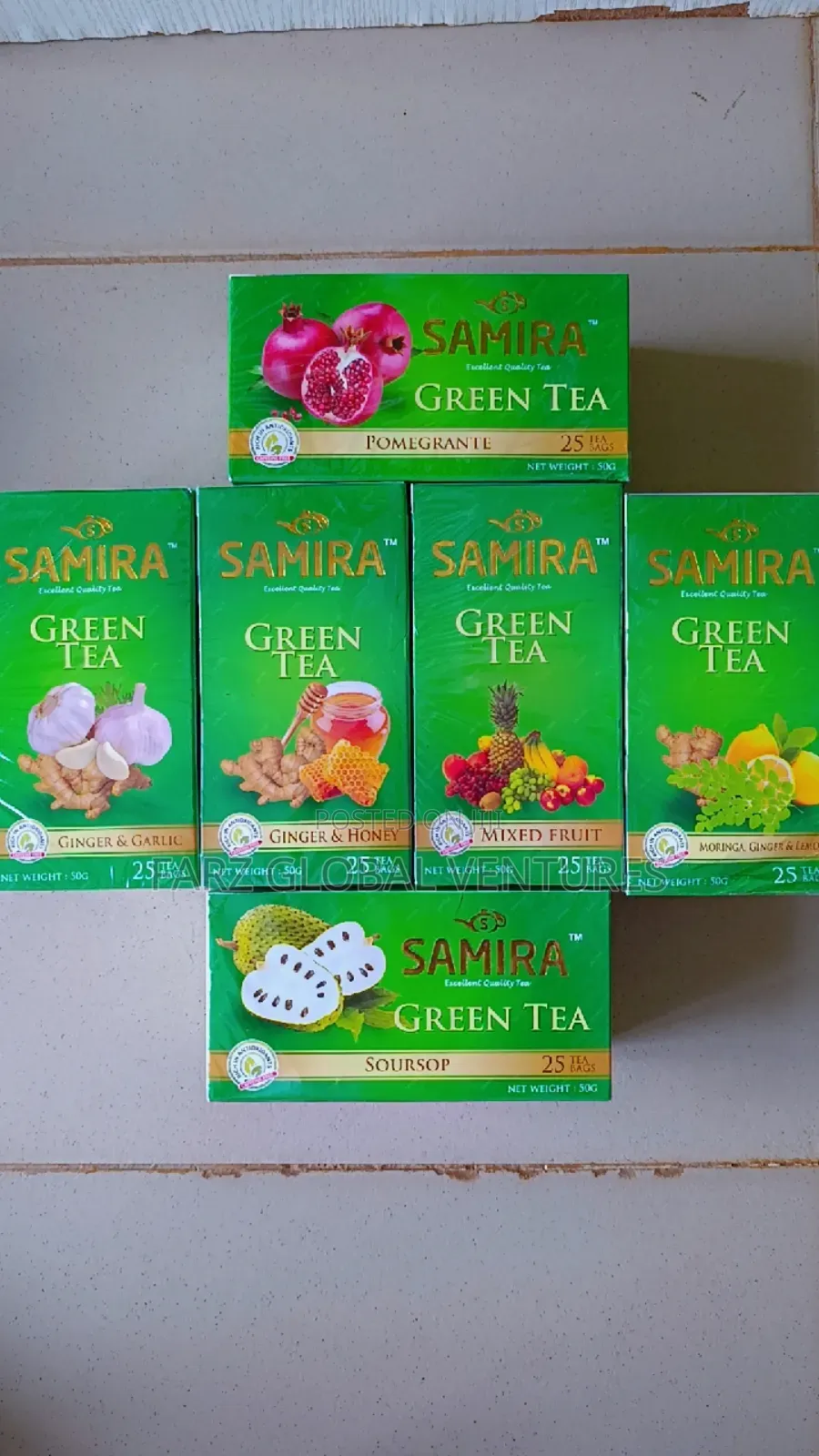 Samira Green Tea ( Flavour)