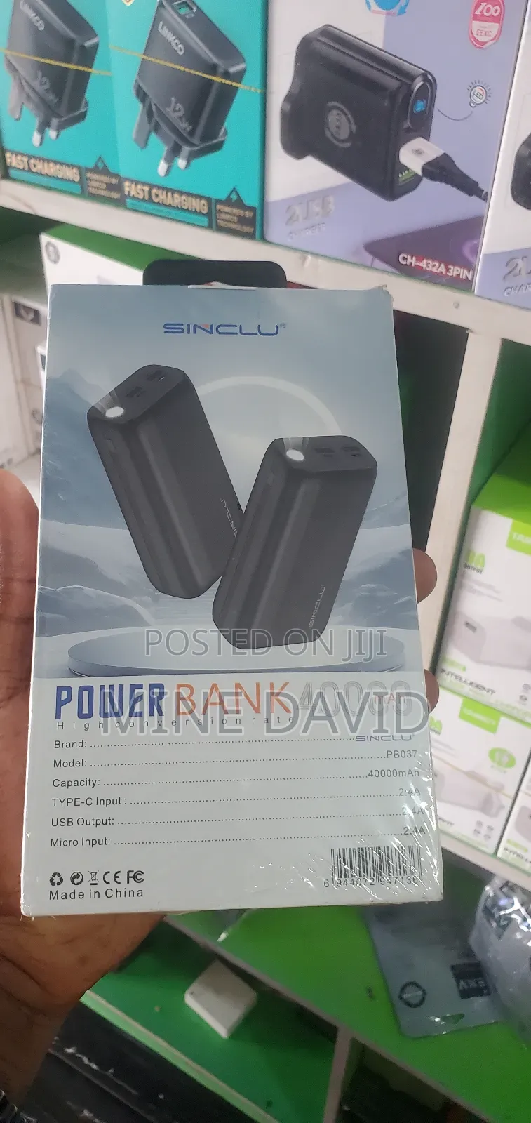 Sinclu 40000mah Powerbank