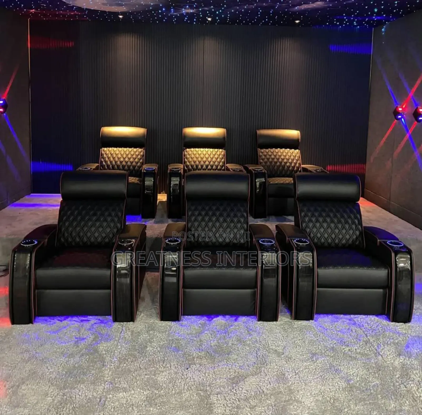 Luxurious Home Theater Recliner Chair