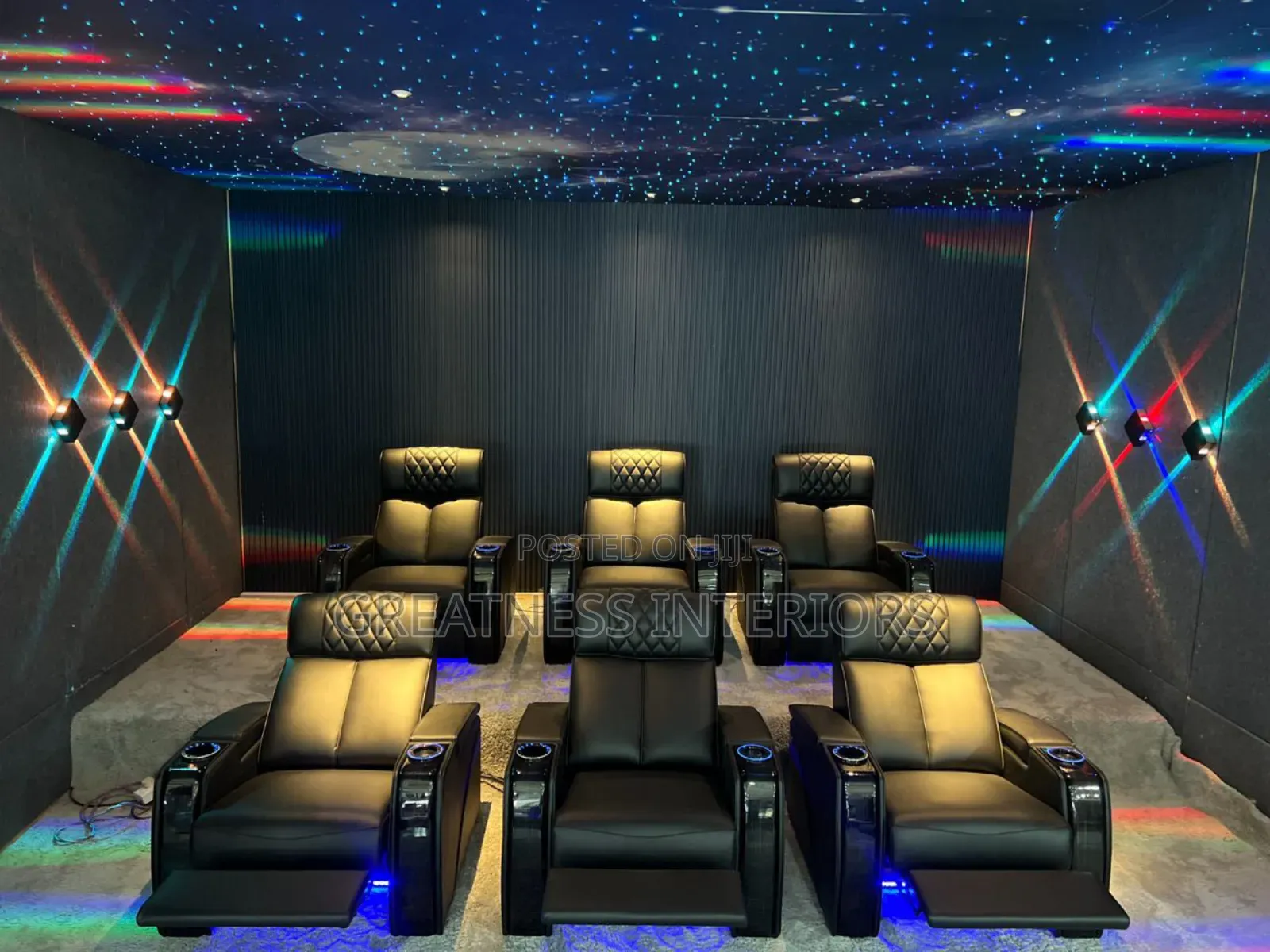 Luxurious Home Theater Recliner Chair