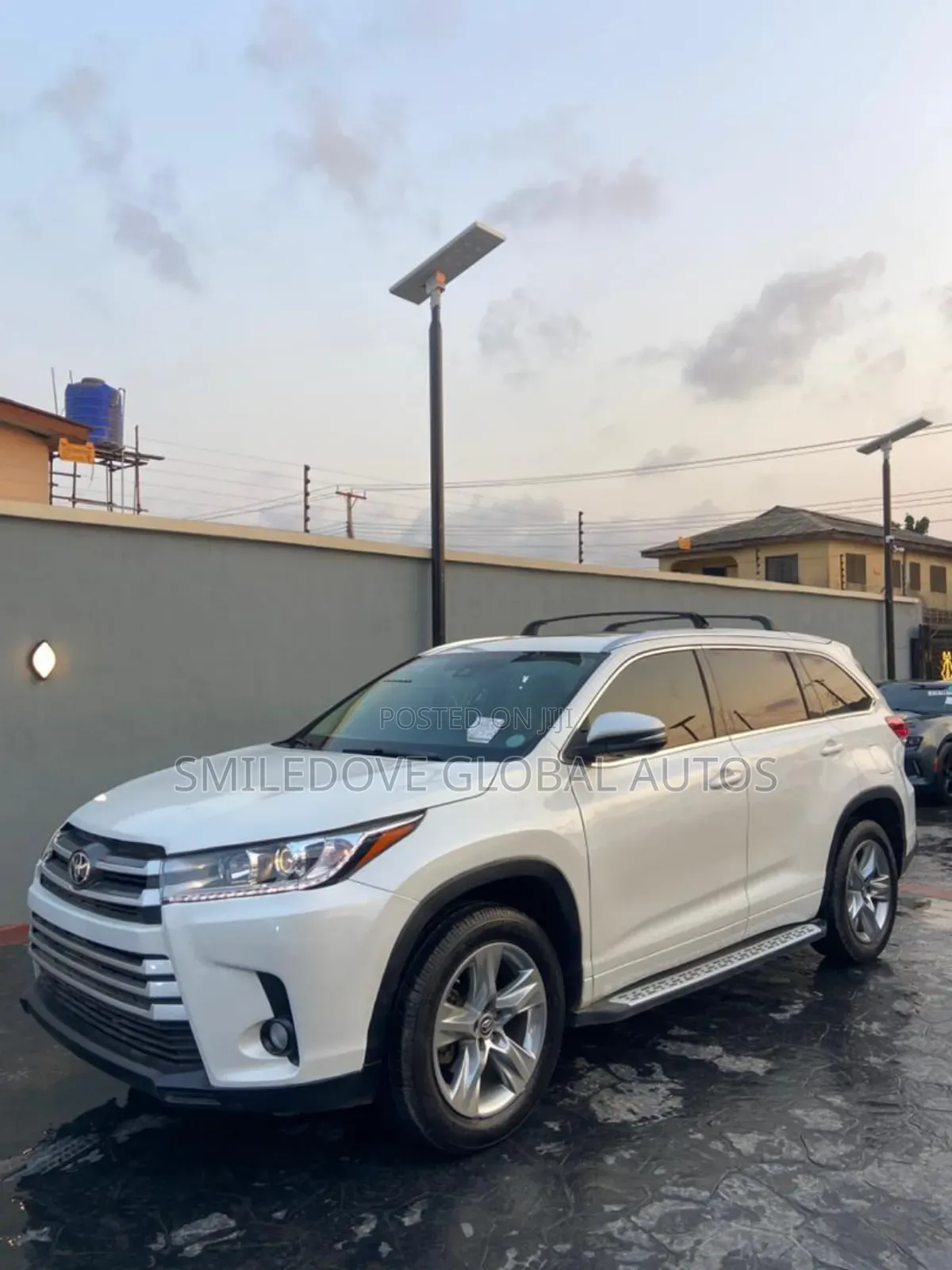 Toyota Highlander Limited 4x4 V6 (3.5L 6cyl 8A) 2017 White
