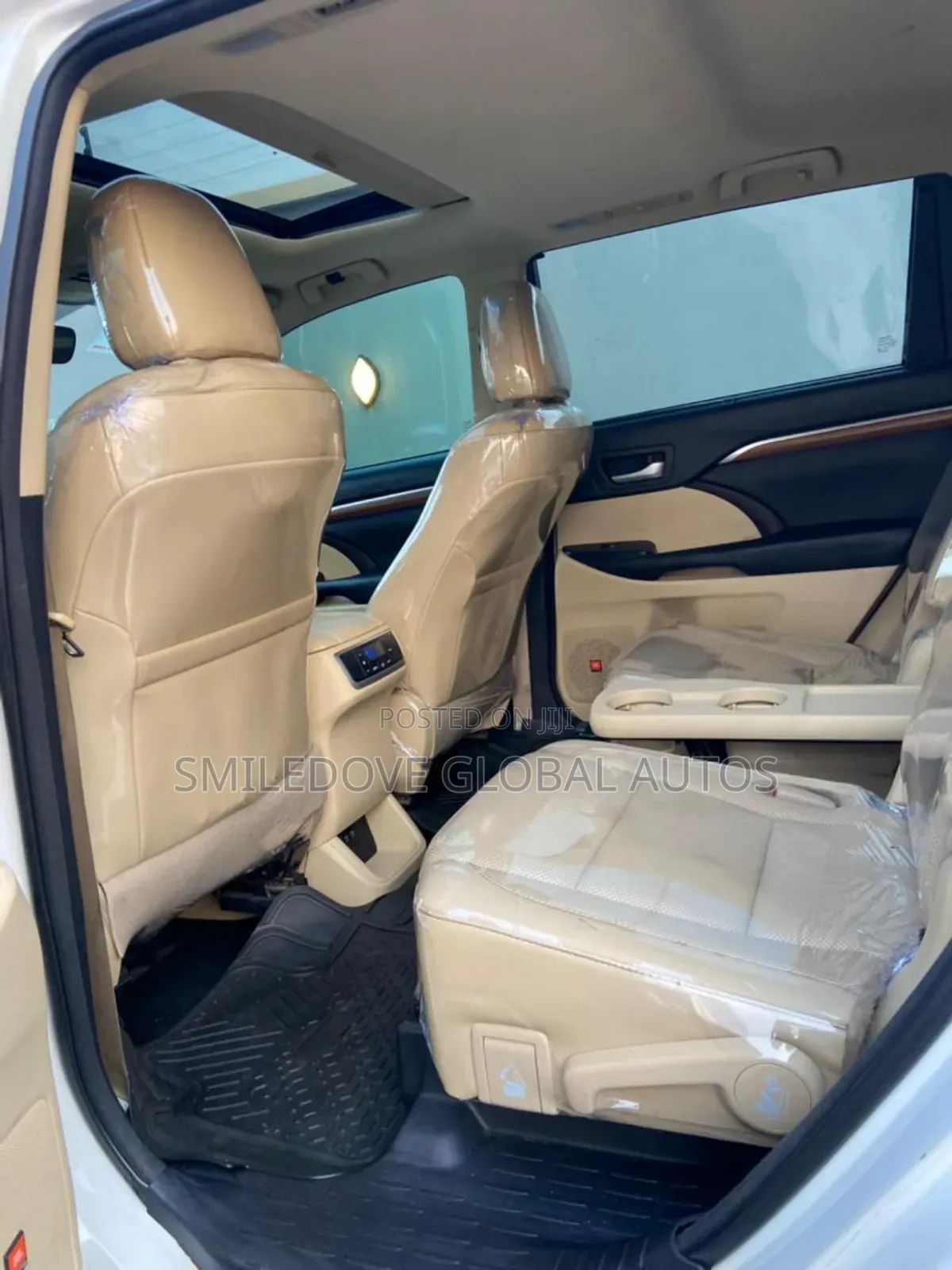 Toyota Highlander Limited 4x4 V6 (3.5L 6cyl 8A) 2017 White