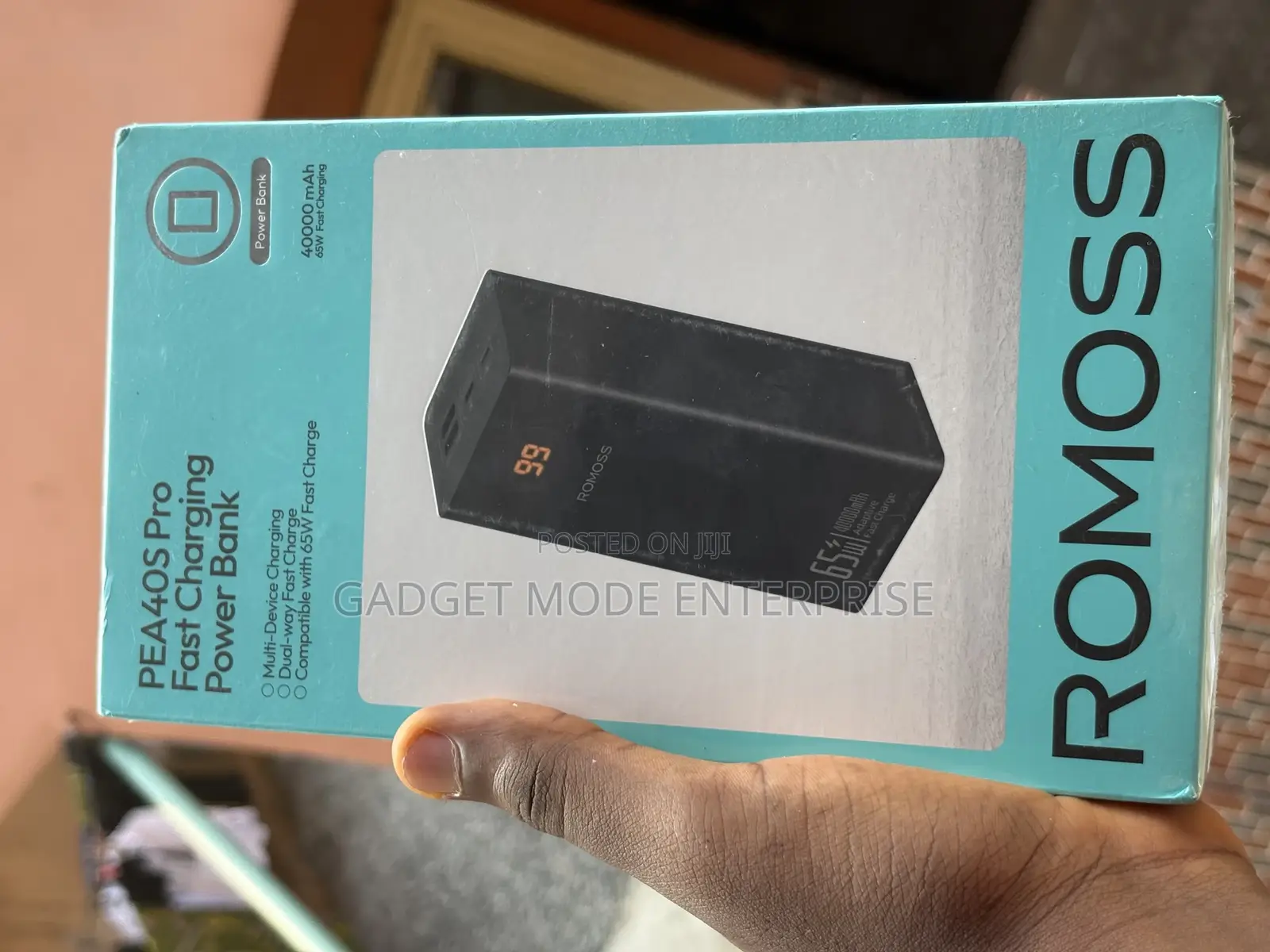 Romoss Pea40 Pro Laptop Charging Power Bank