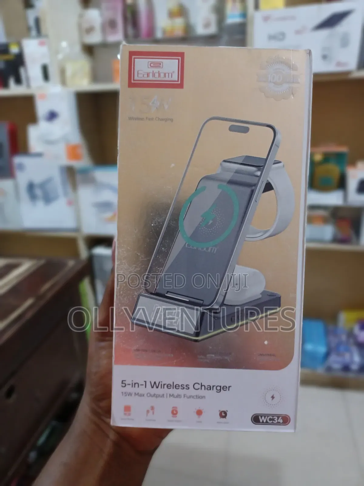 Earldom 5in1 Wireless Charger Wc34