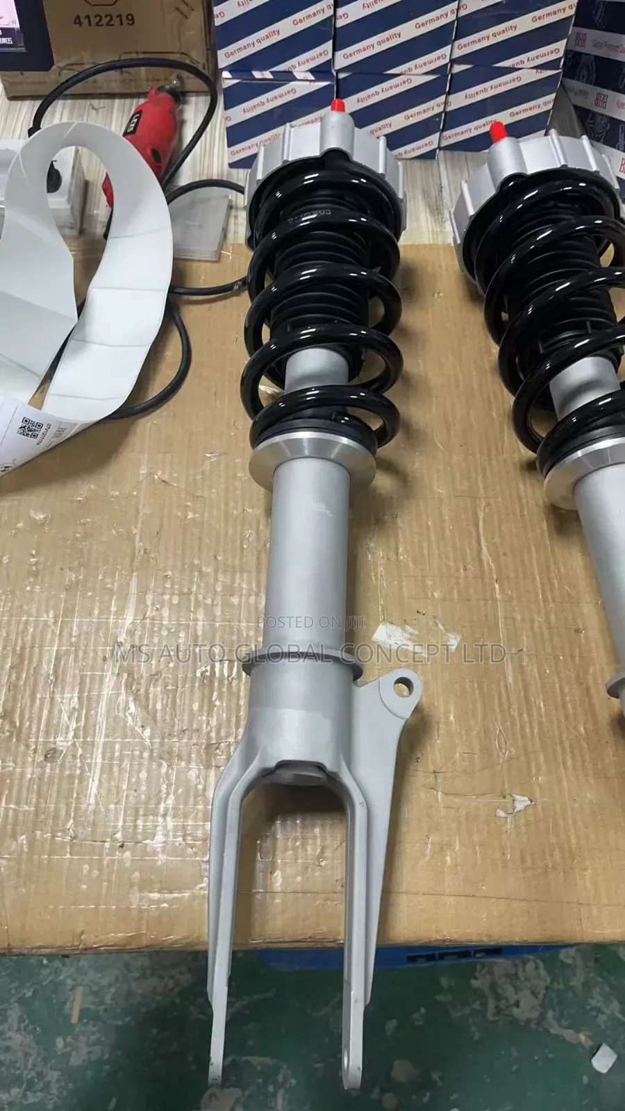 Porsche Panemera Manuel Front Shock