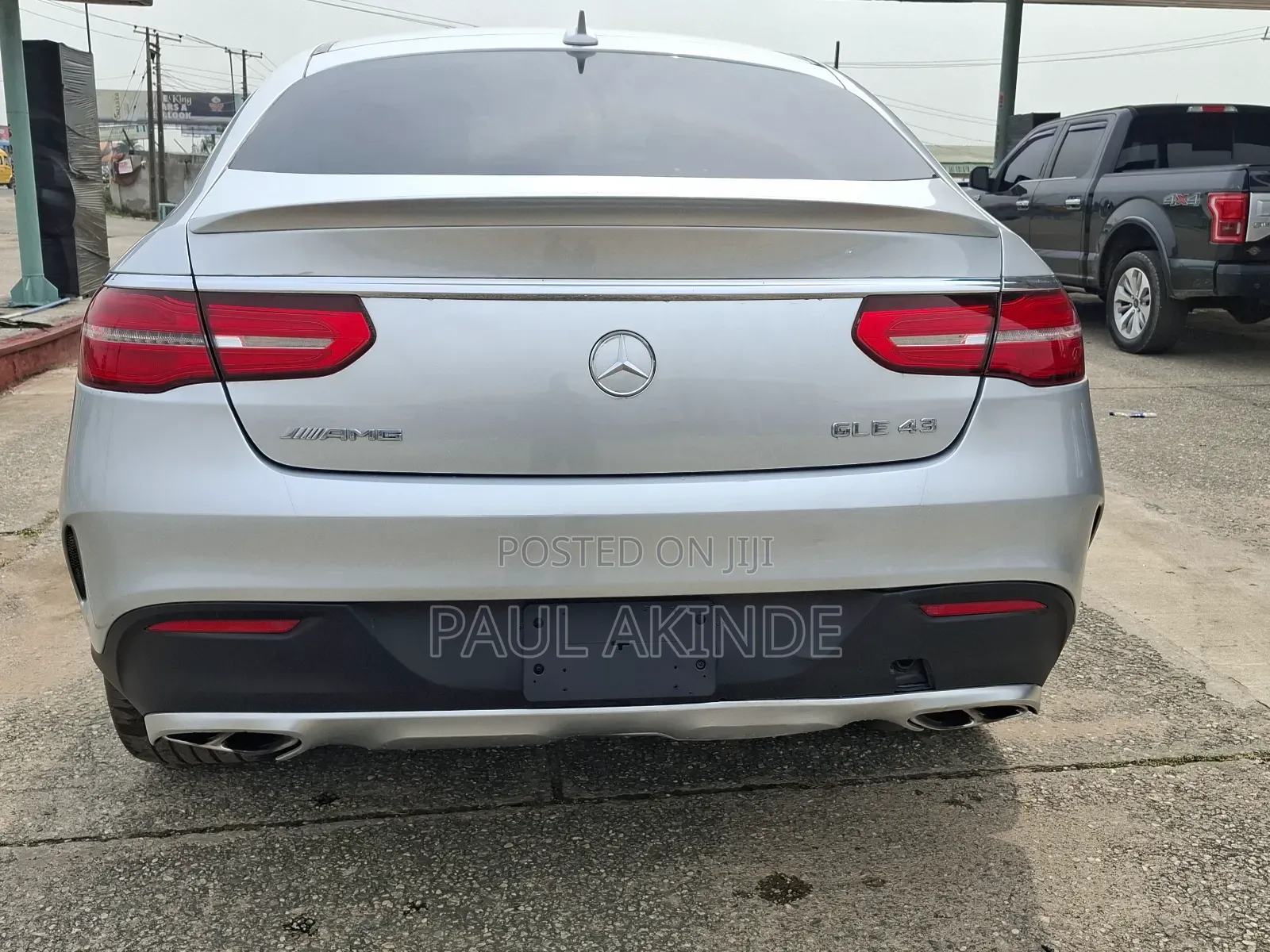 Mercedes-Benz GLE-Class AMG GLE 43 4MATIC 2017 Silver