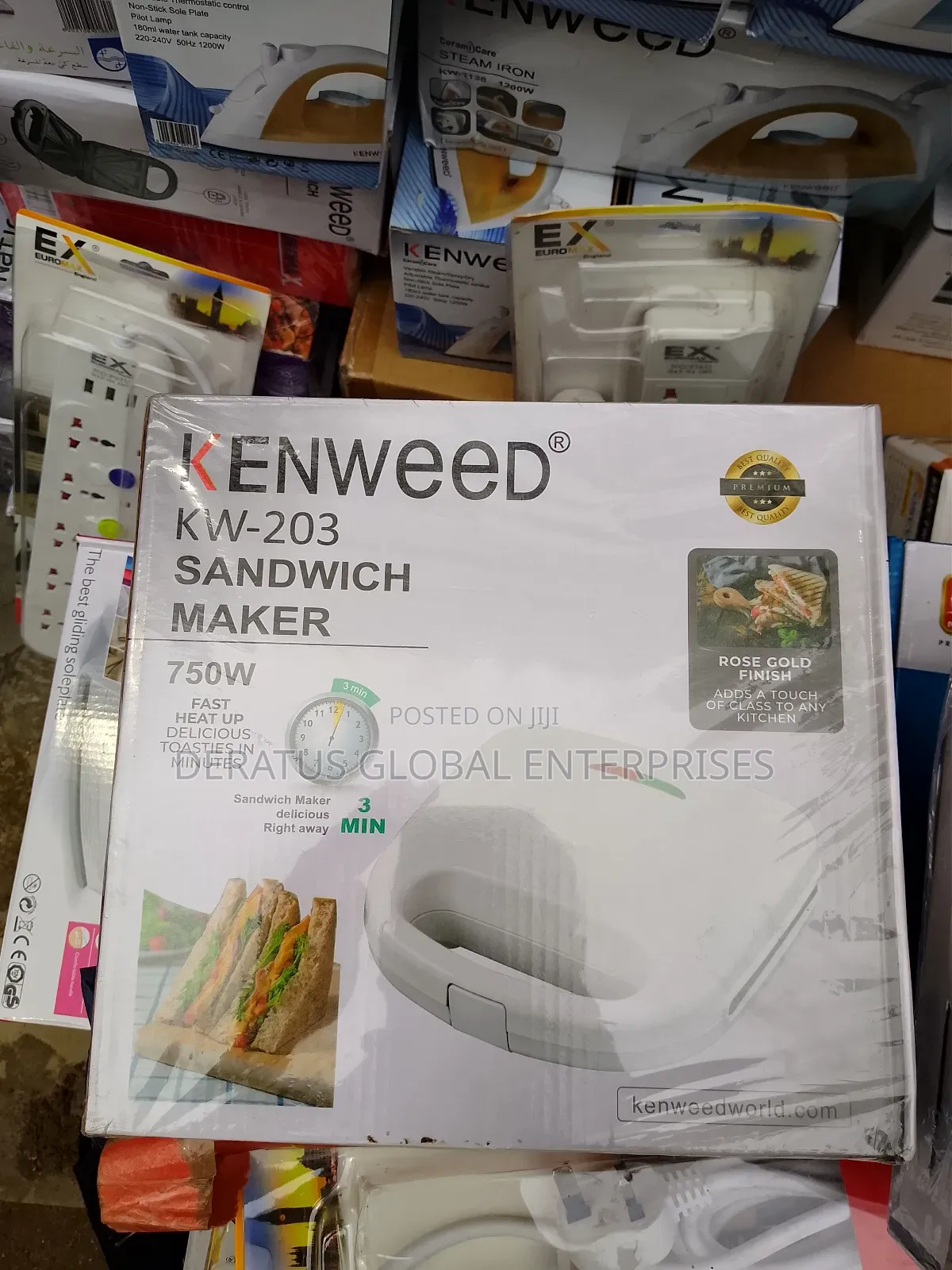 Kenwood Sandwich Maker 750watts