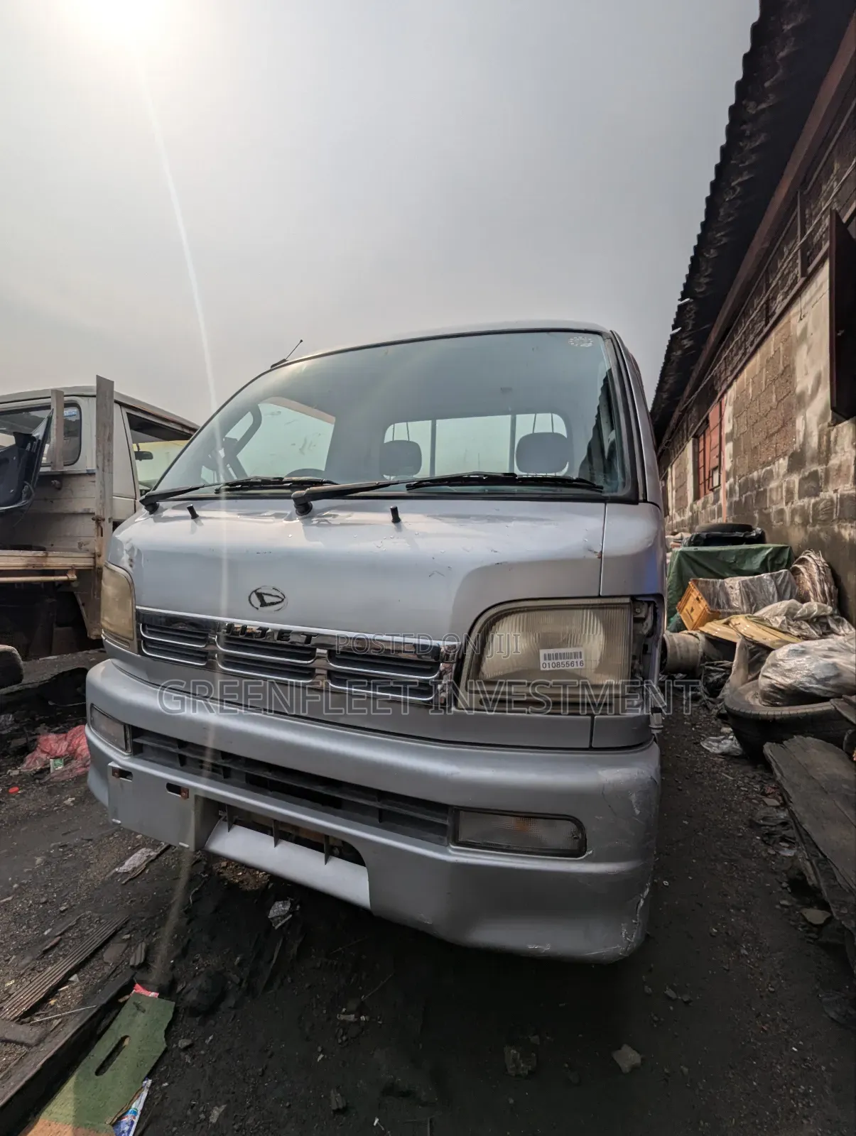 Daihatsu Hijet Manual Mini Pickup Truck 2012 Grey