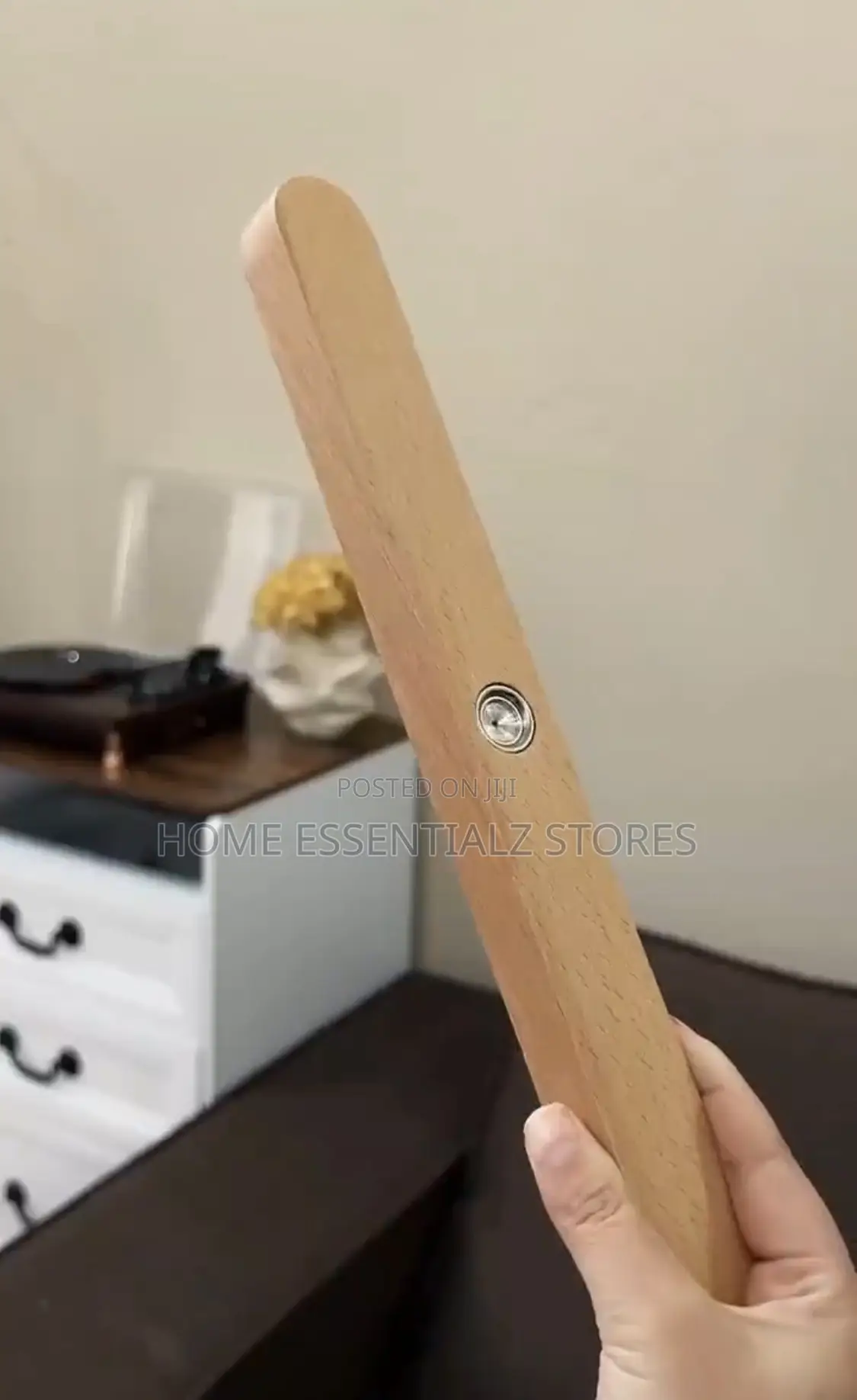360° Rechargeable Magnetic Wooden Rotating Wall Lamp