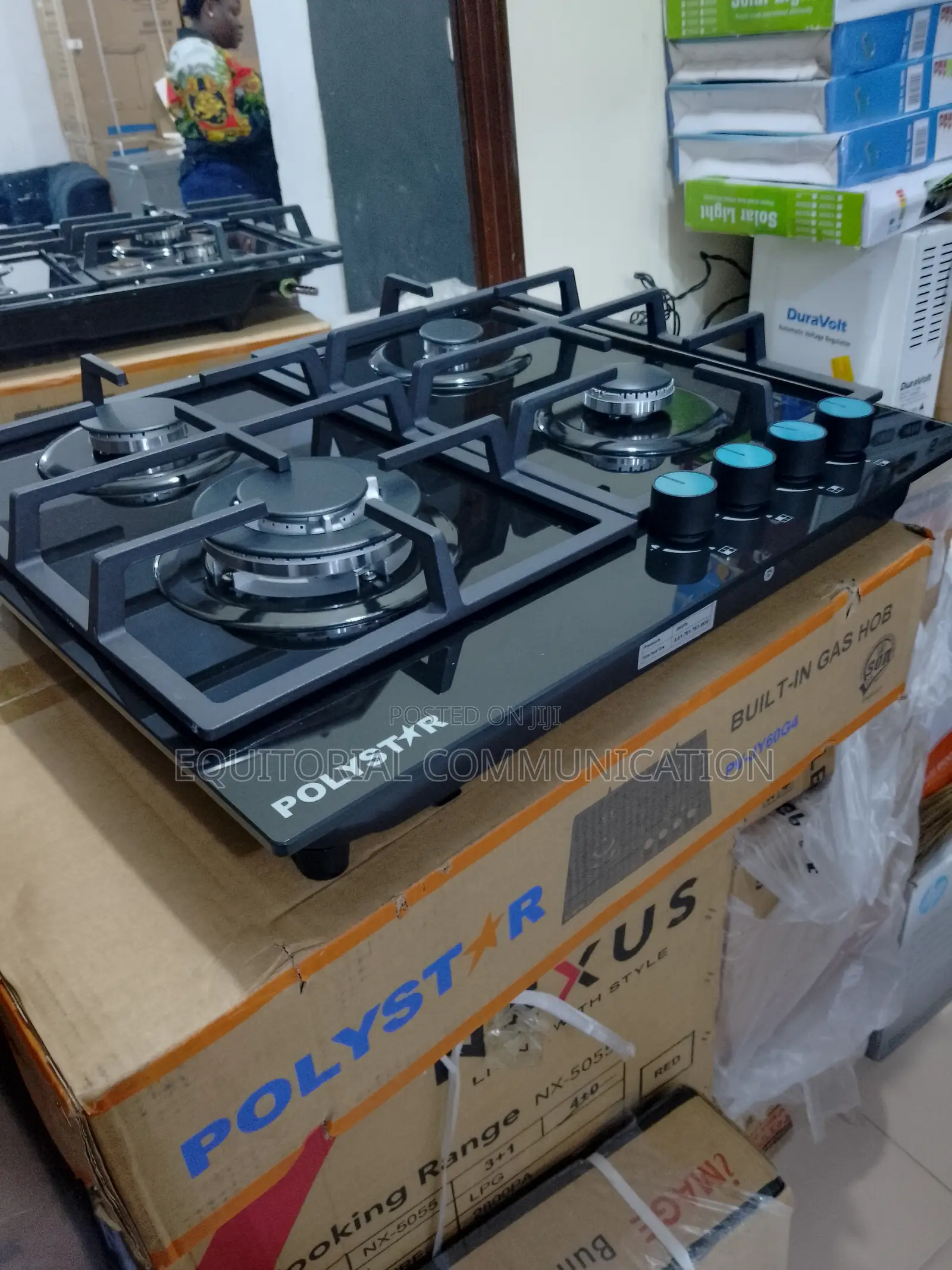 Polystar Pv-Jy60g4 Heavy Duty Gas Burner Hob