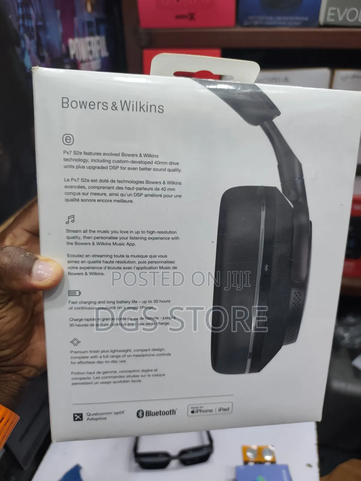 Bowers and Wilkins Px7 S2e Bluetooth Headphone