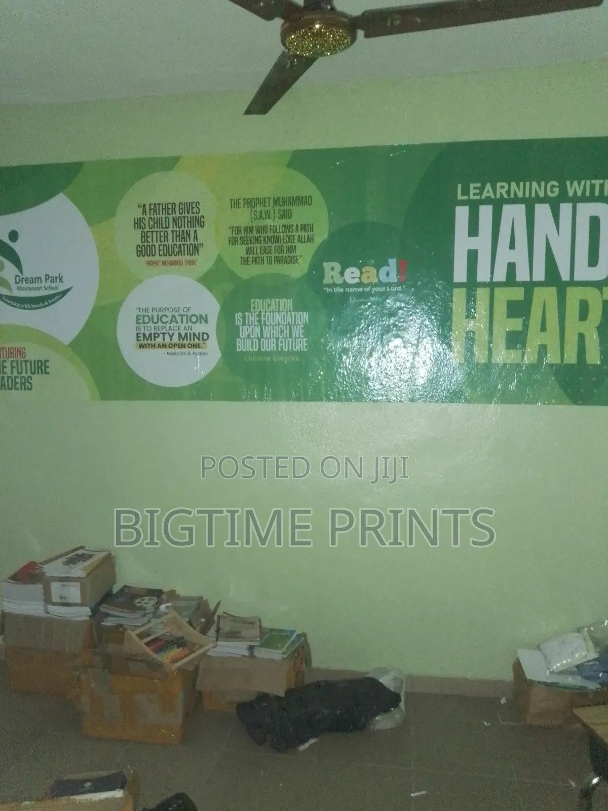 Customized Wallpaper Printing N Branding