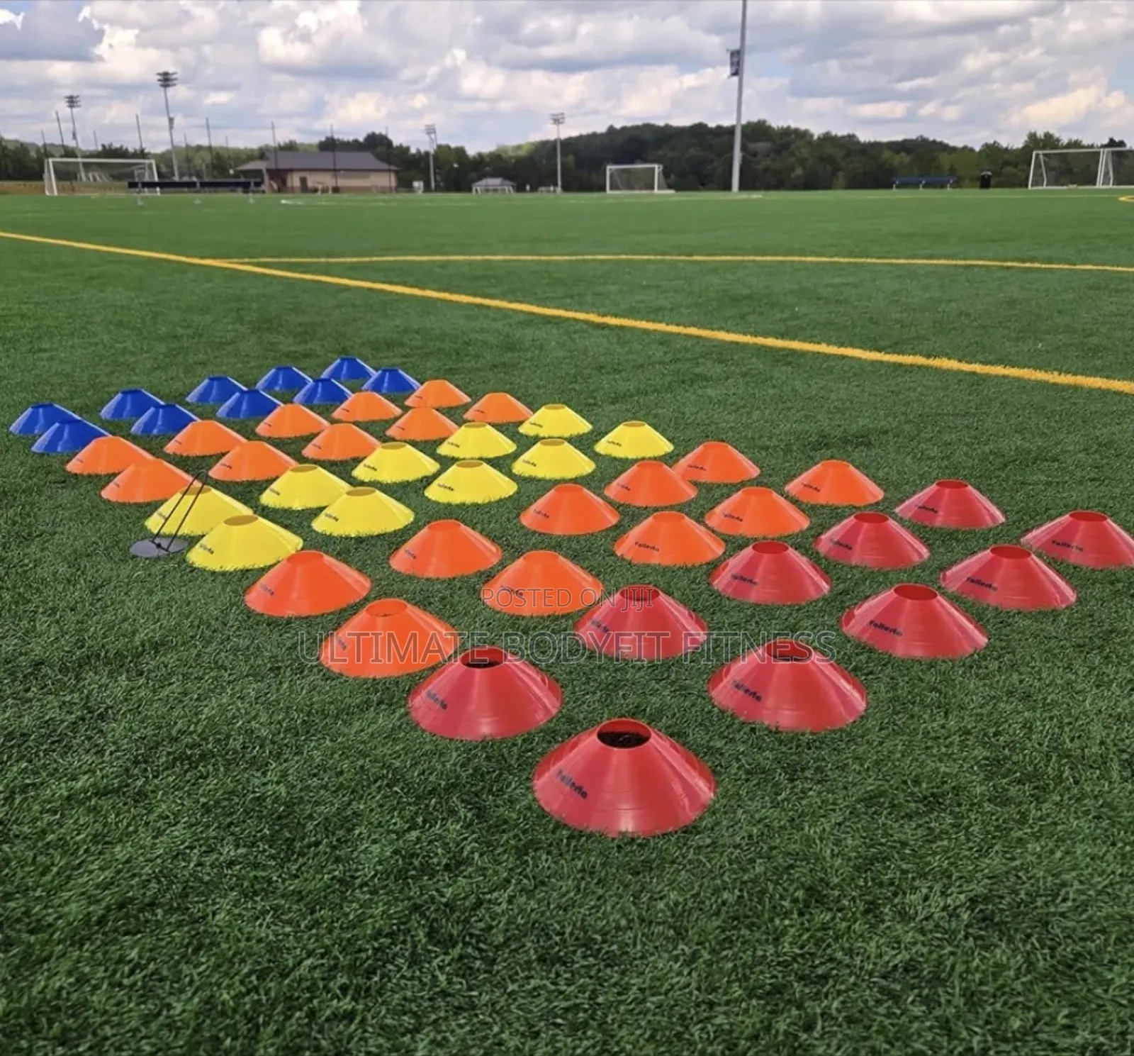 Brand New 50pcz Pro Disc Cone Set With Holder