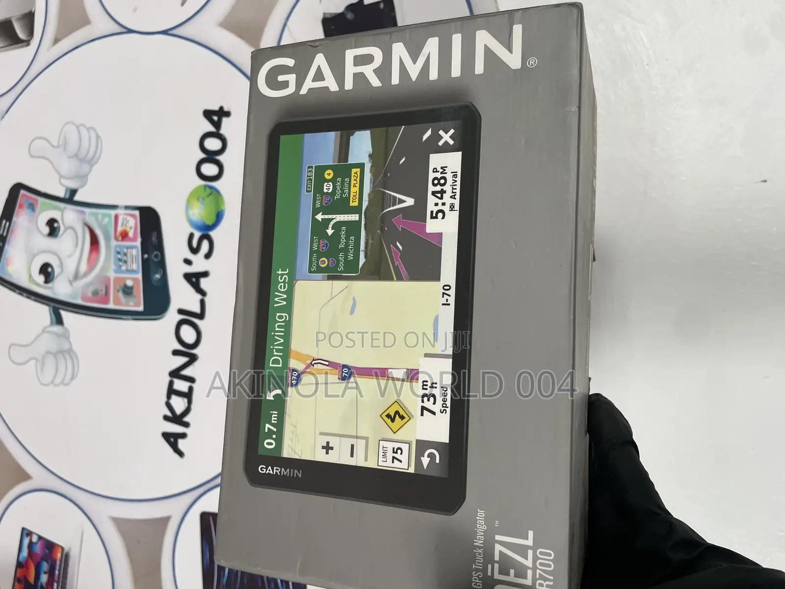 New Garmin 7 Inch GPS Truck Navigator Otr700