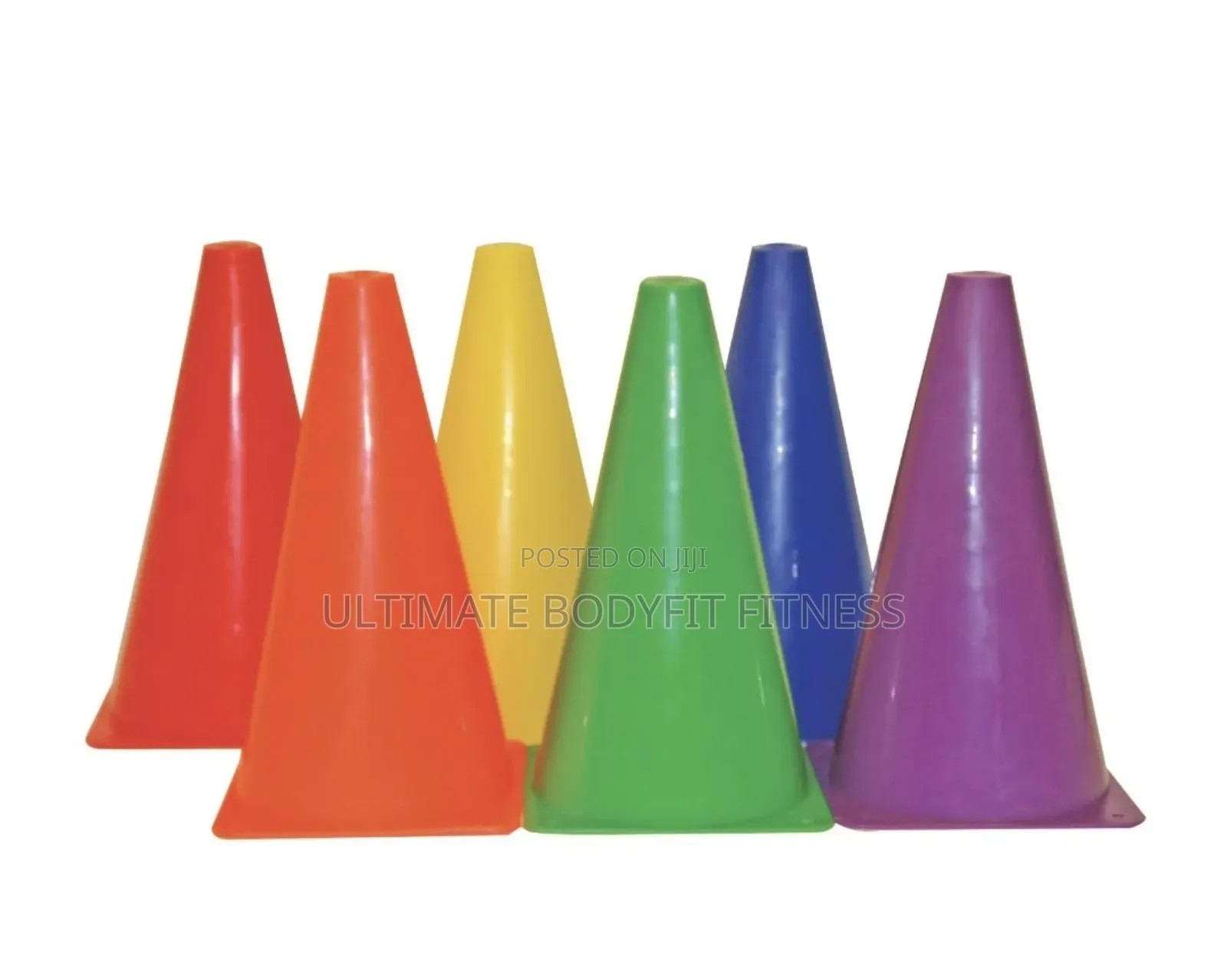 Brand New 9" Rainbow Cones