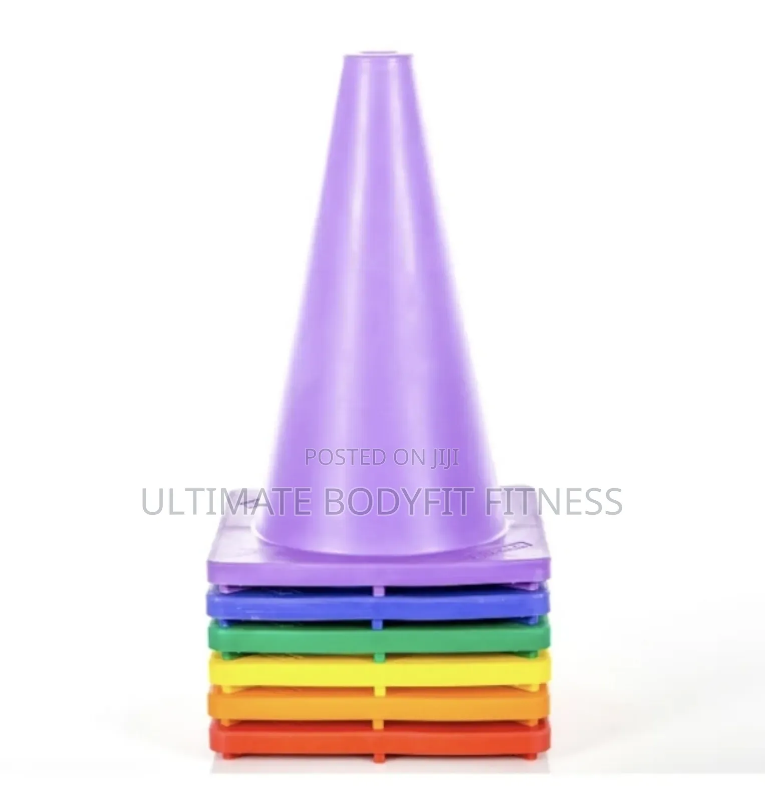 Brand New 9" Rainbow Cones