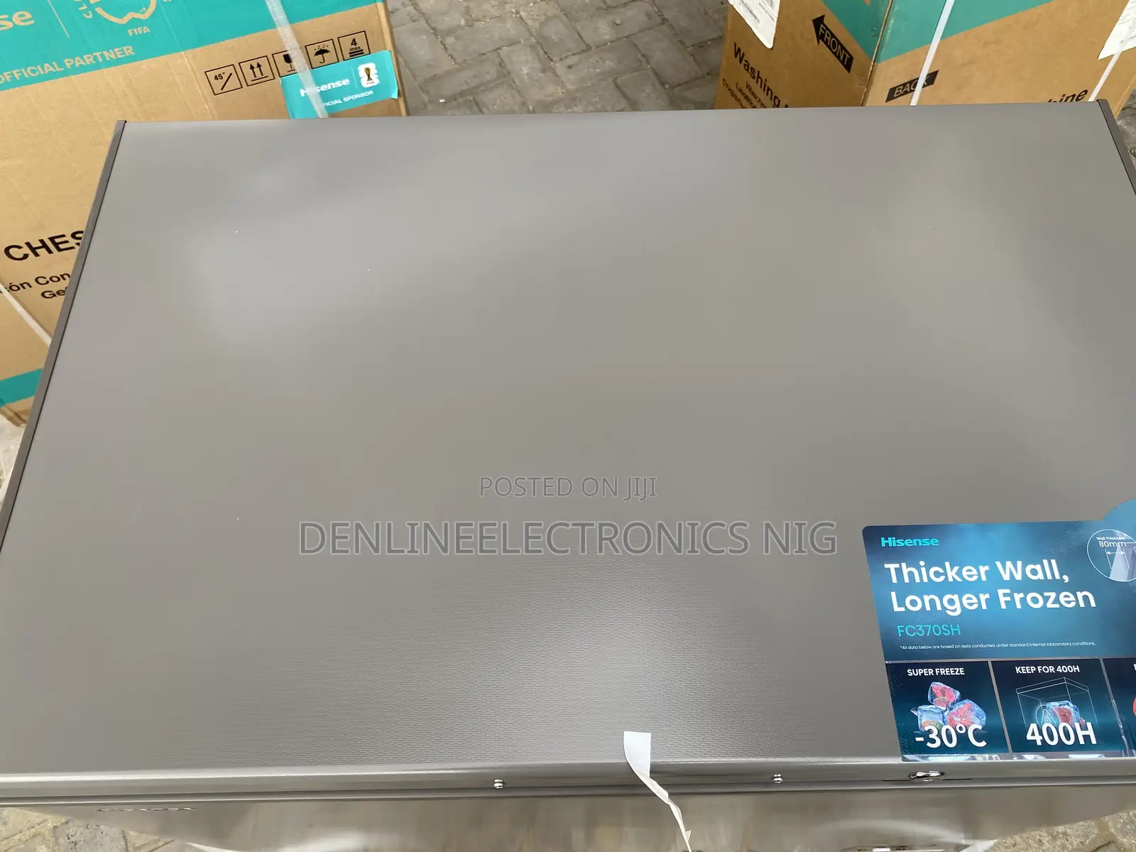 Brand New Hisense 217 Liters Double Baskets Chest Freezer . L