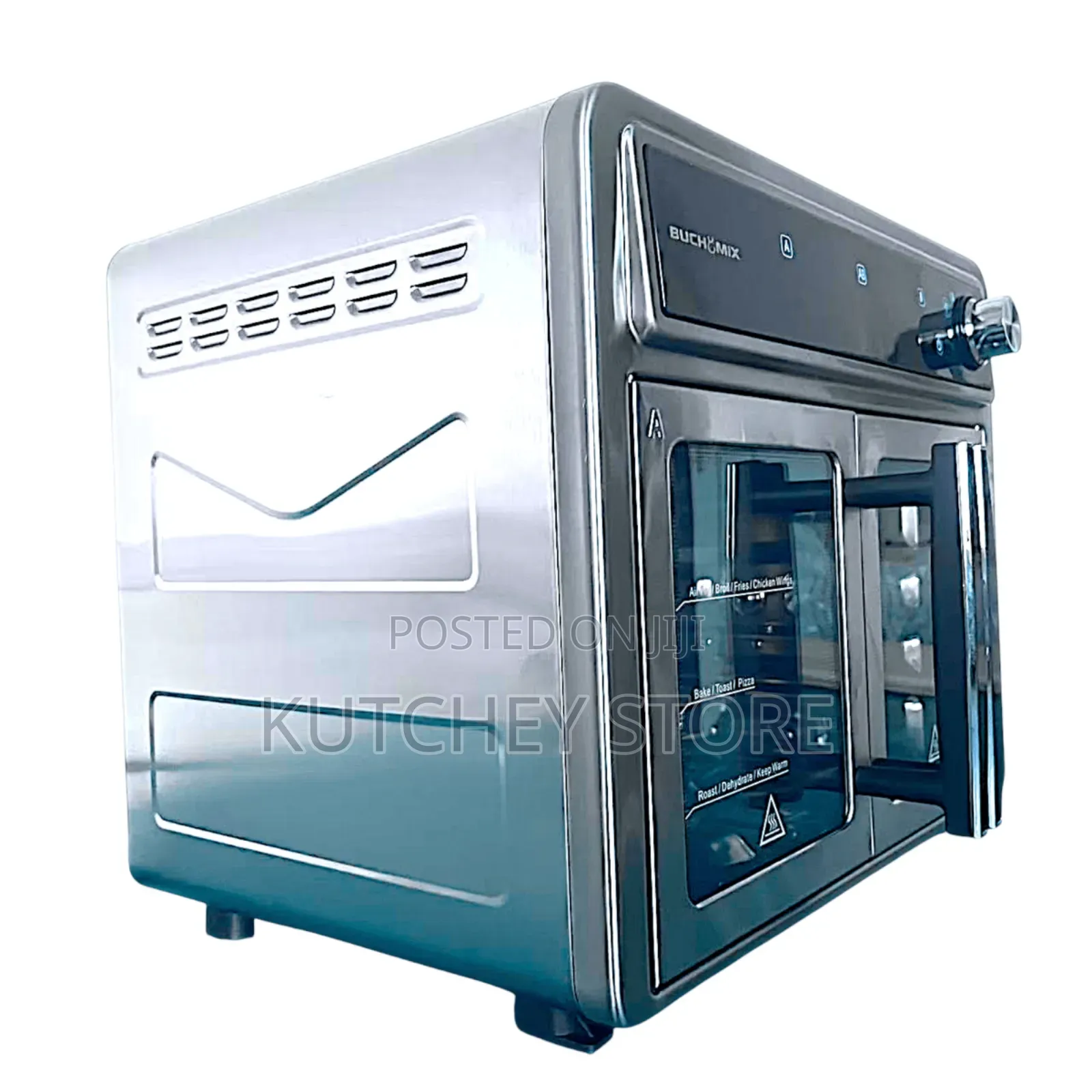 New 28l Airfryer Oven All Stainless Steel Dual Compartment
