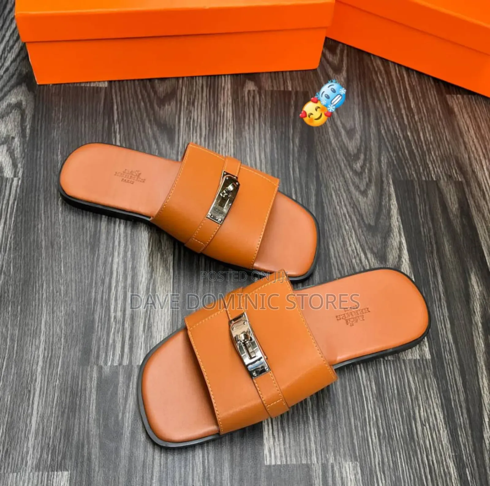 Original Hermes Cover Mule Sandals