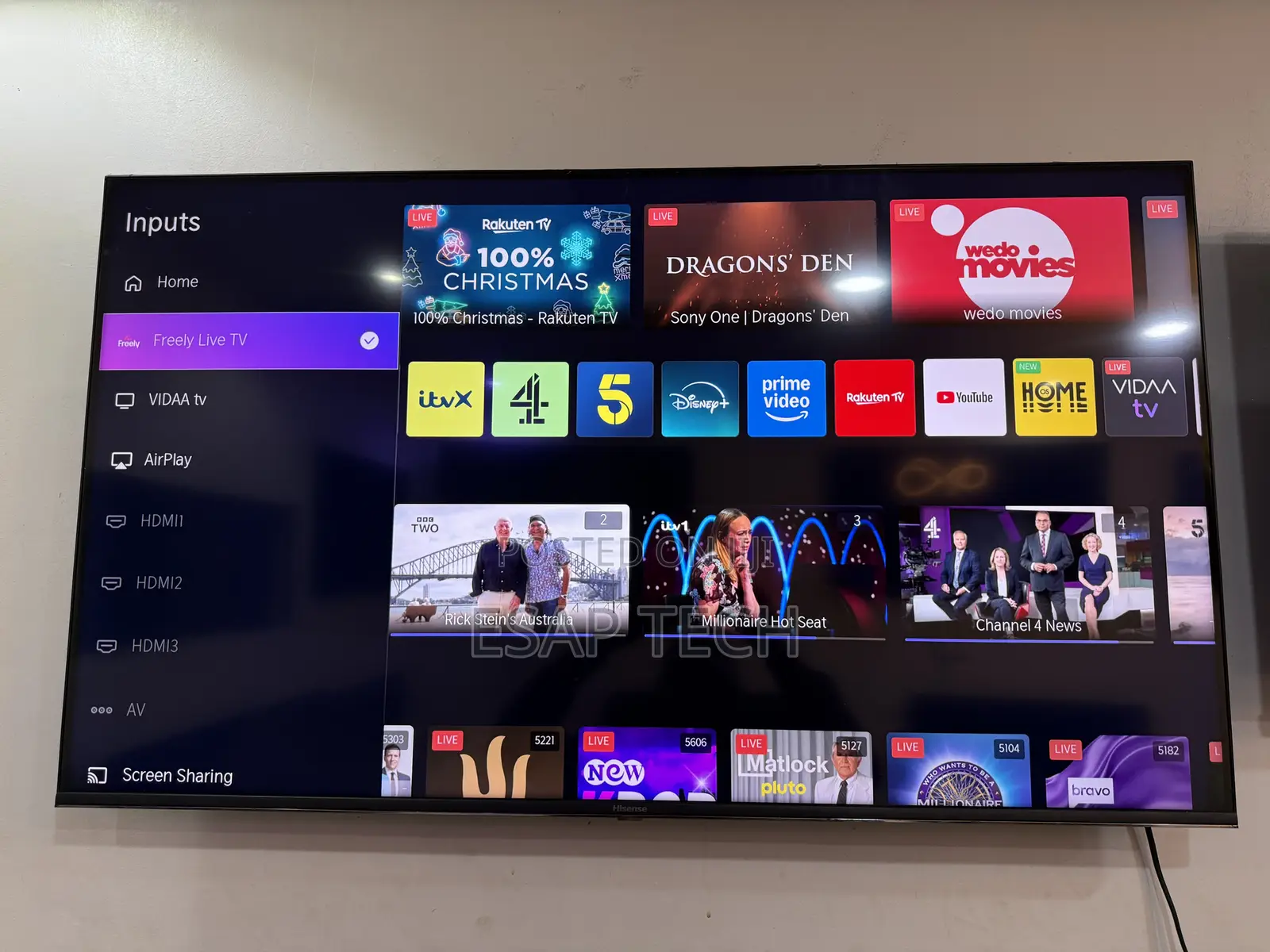 Hisense Qled Smart Tv 50” 2025 Model