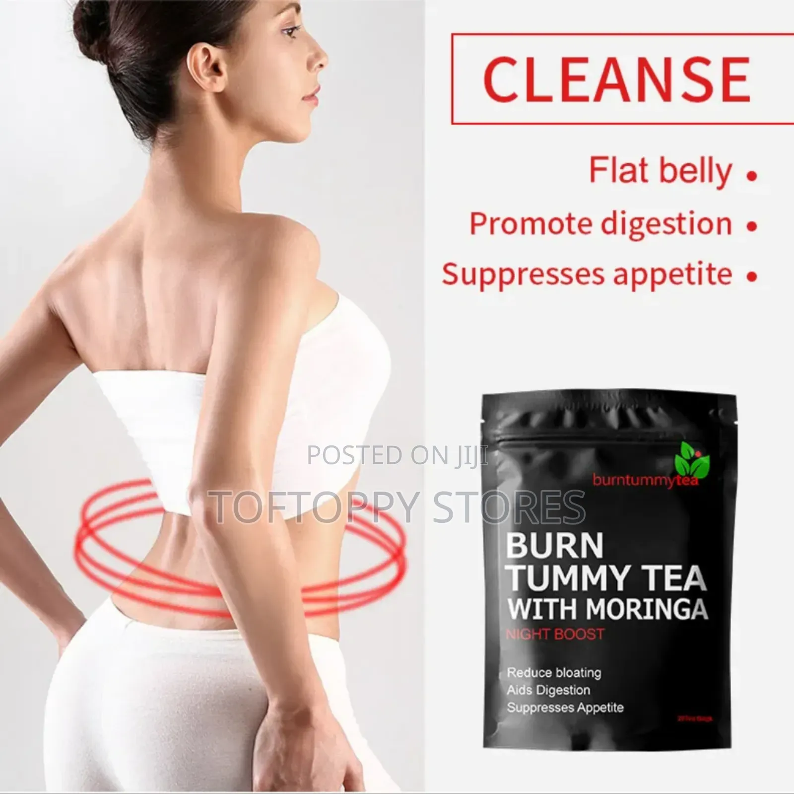 28 Day Flat Tummy Tea With Moringa