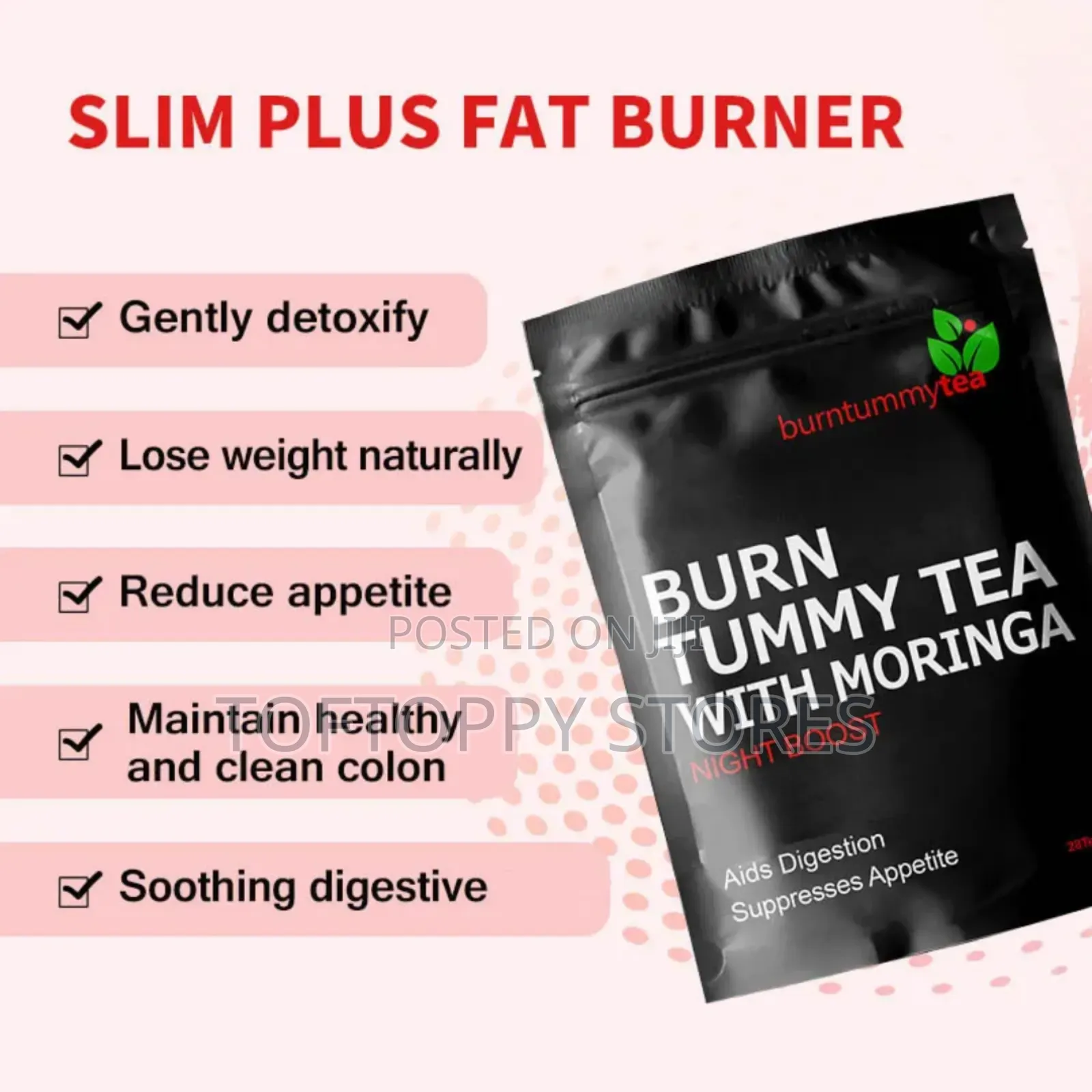 28 Day Flat Tummy Tea With Moringa