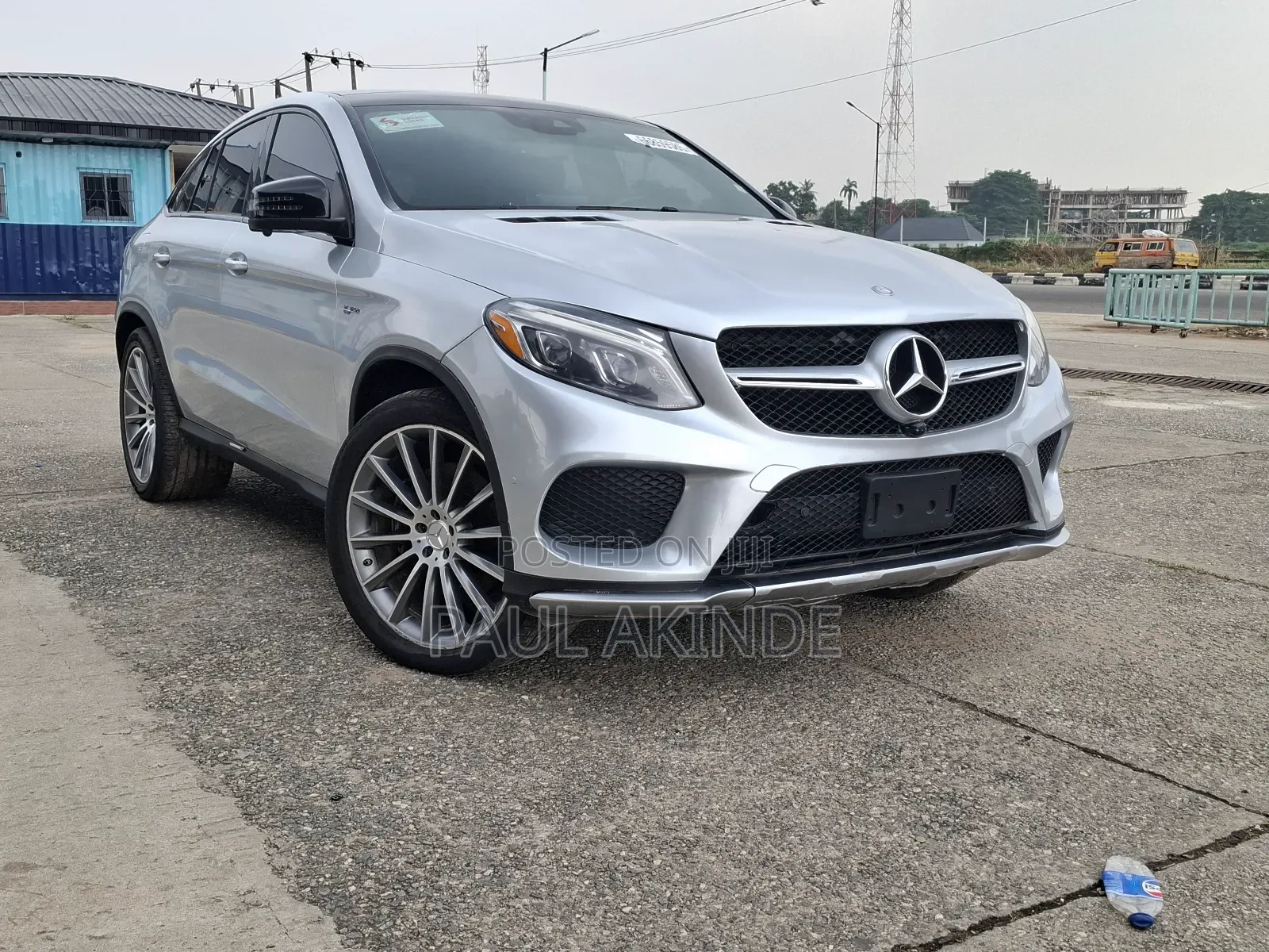 Mercedes-Benz GLE-Class AMG GLE 43 4MATIC 2018 Silver