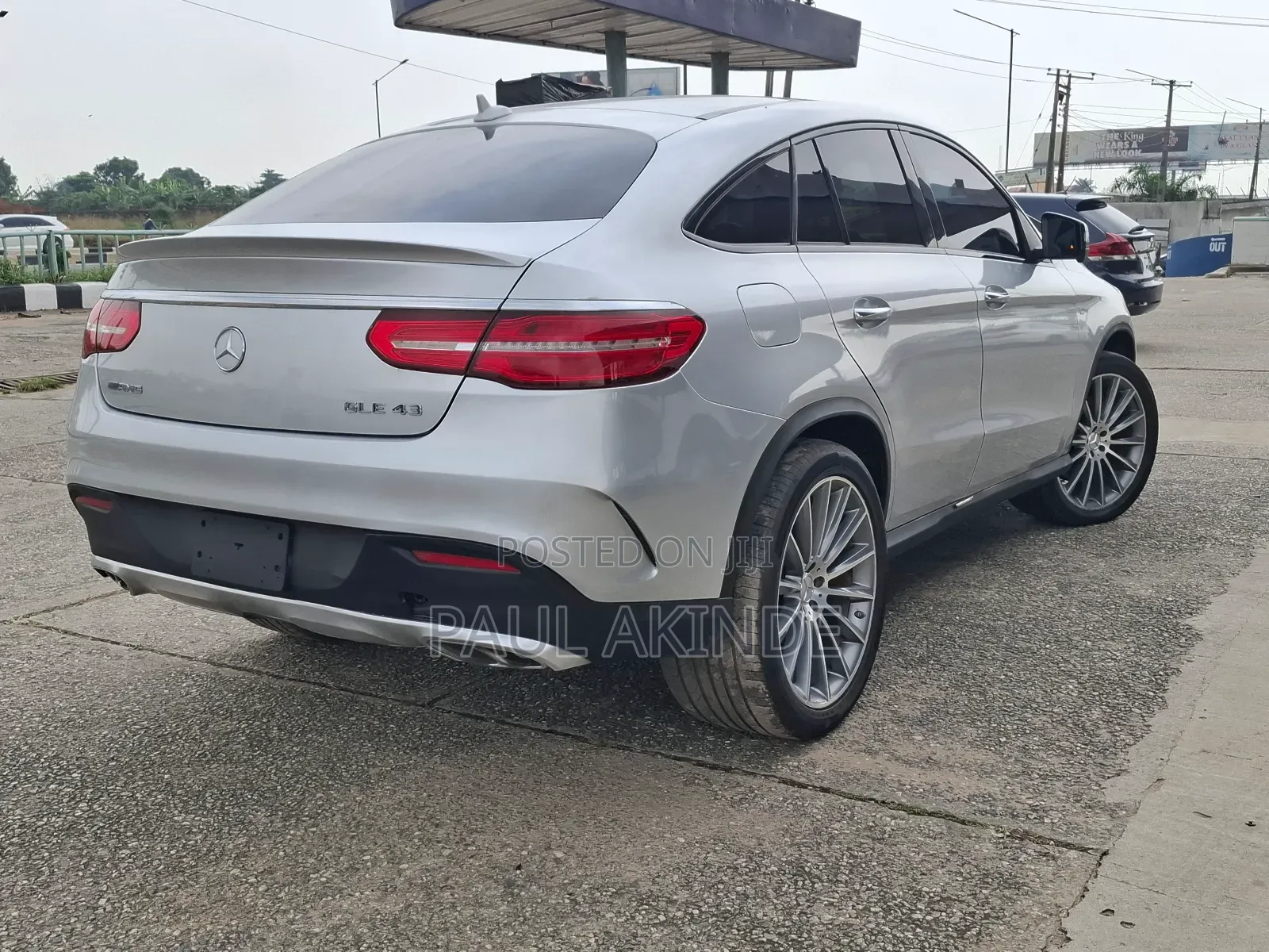 Mercedes-Benz GLE-Class AMG GLE 43 4MATIC 2018 Silver