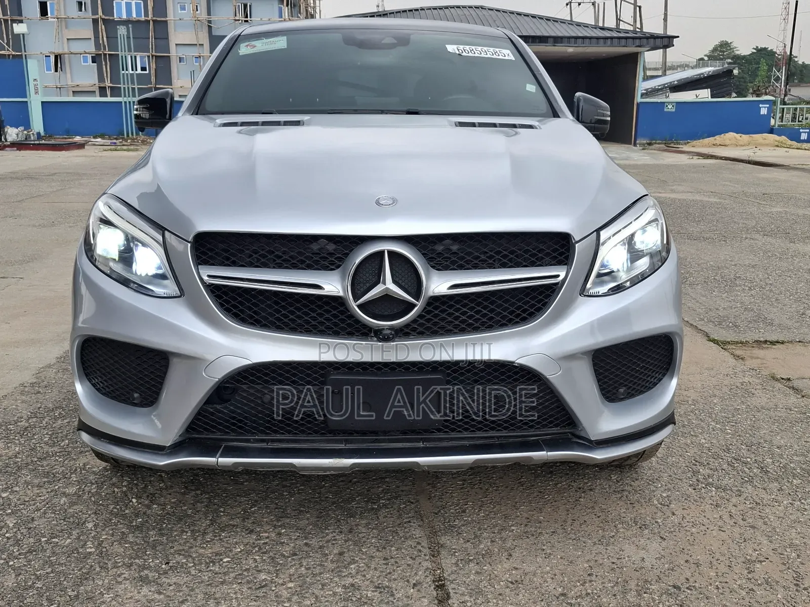 Mercedes-Benz GLE-Class AMG GLE 43 4MATIC 2018 Silver