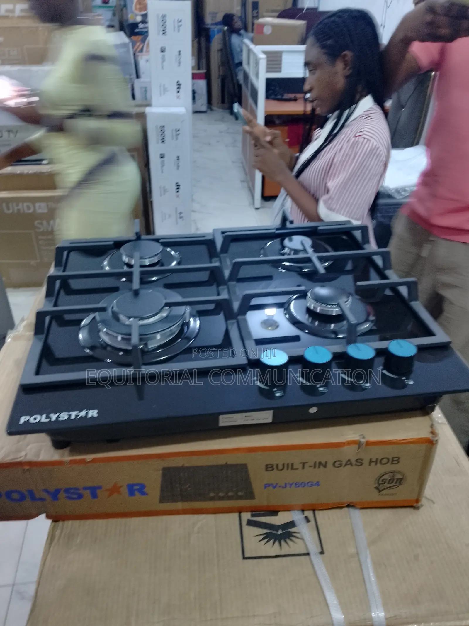Polystar Built-in Gas Hob With Strong Burners