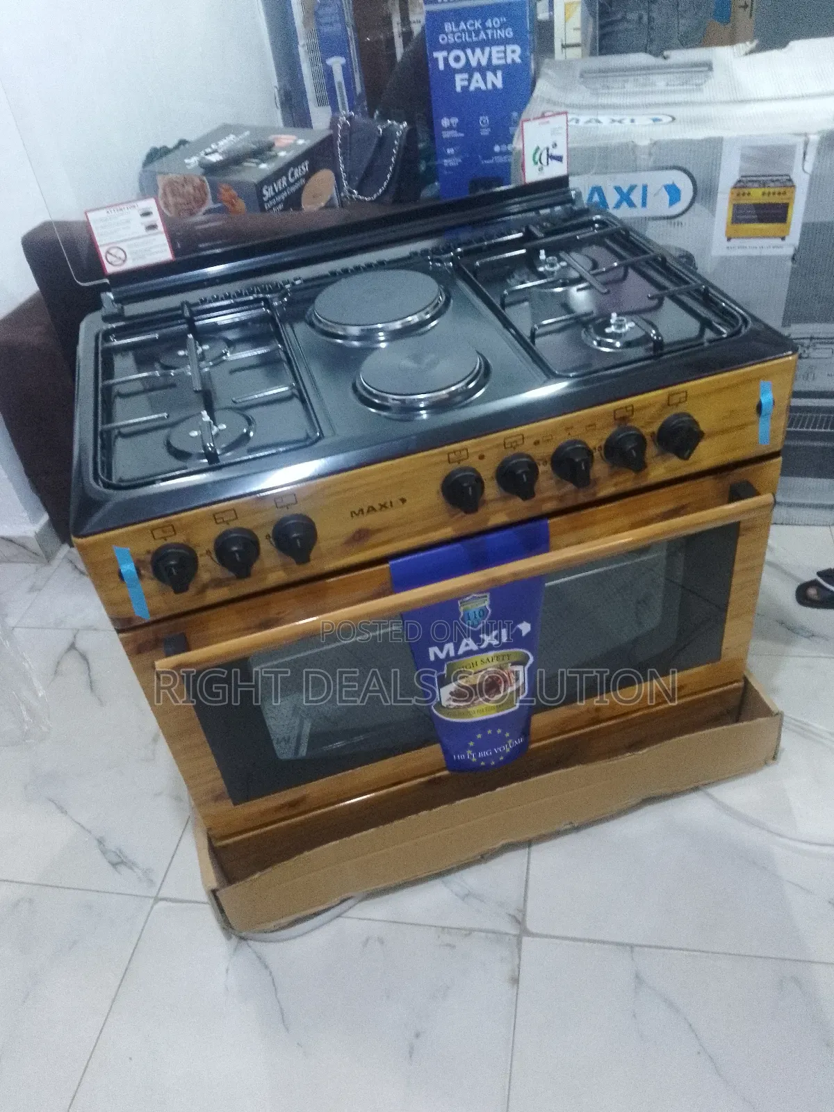 The Maxi 4+2 Dual-Fuel Powerhouse Oven