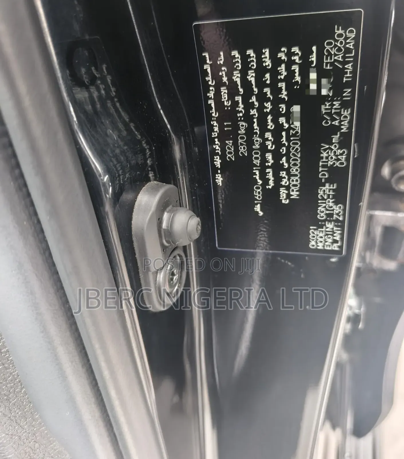 New Toyota Hilux 2025 Black