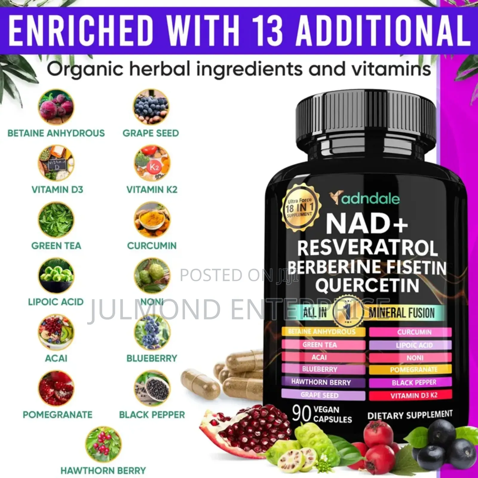 Nad+Resveratrol Supplement