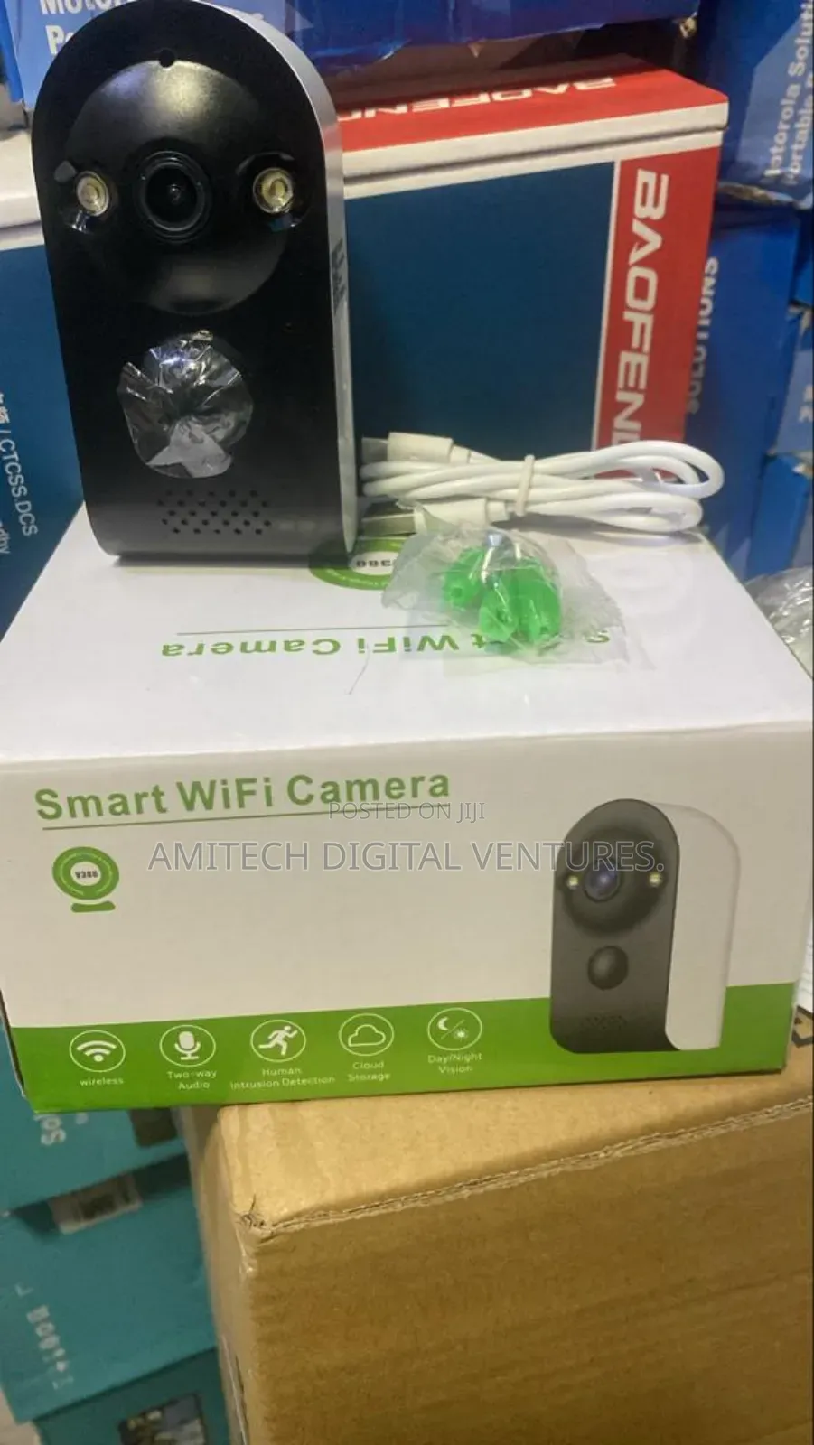 Smart Wifi Camera for Indoor and Outdoor Use